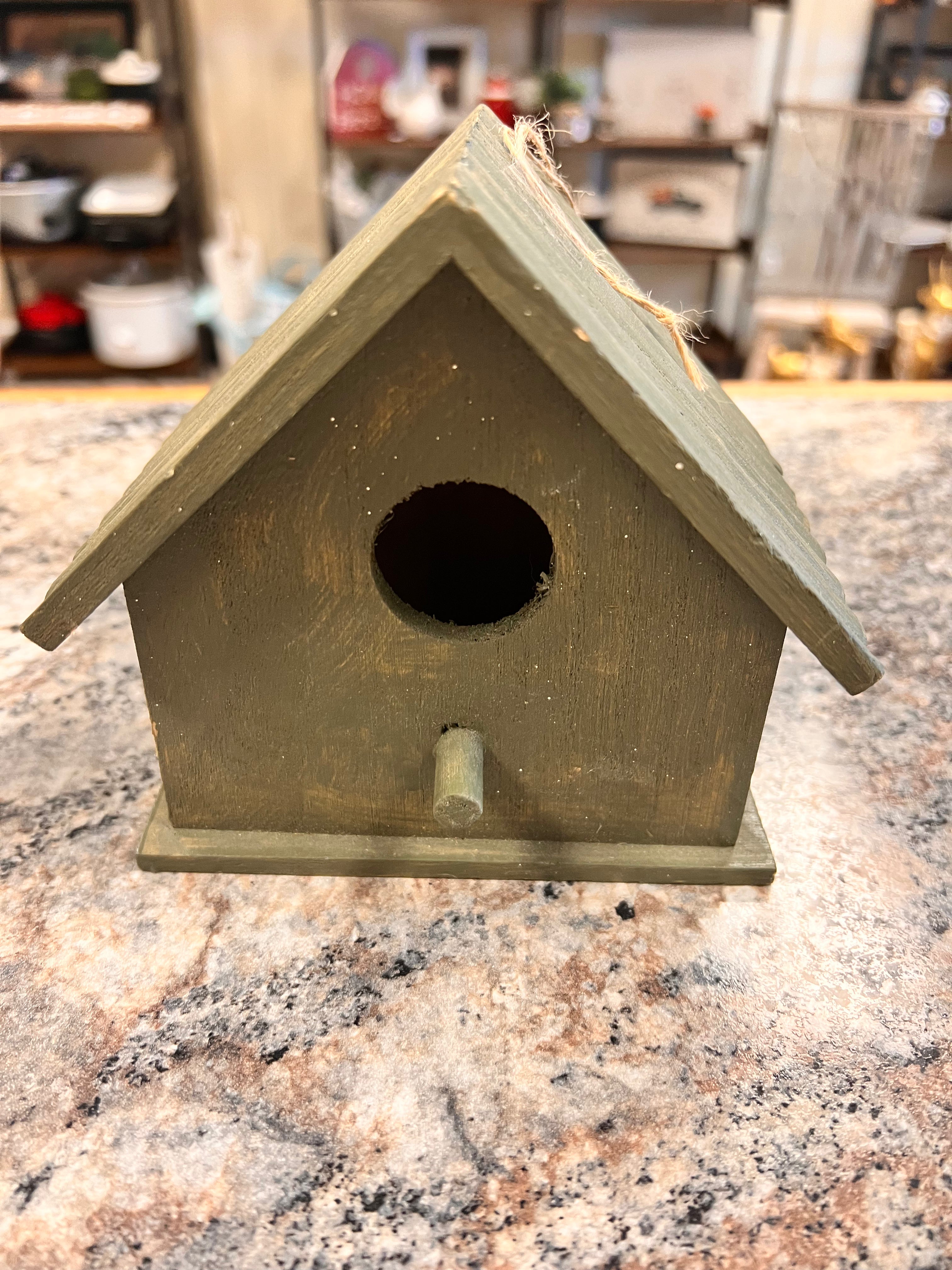 Green Birdhouse