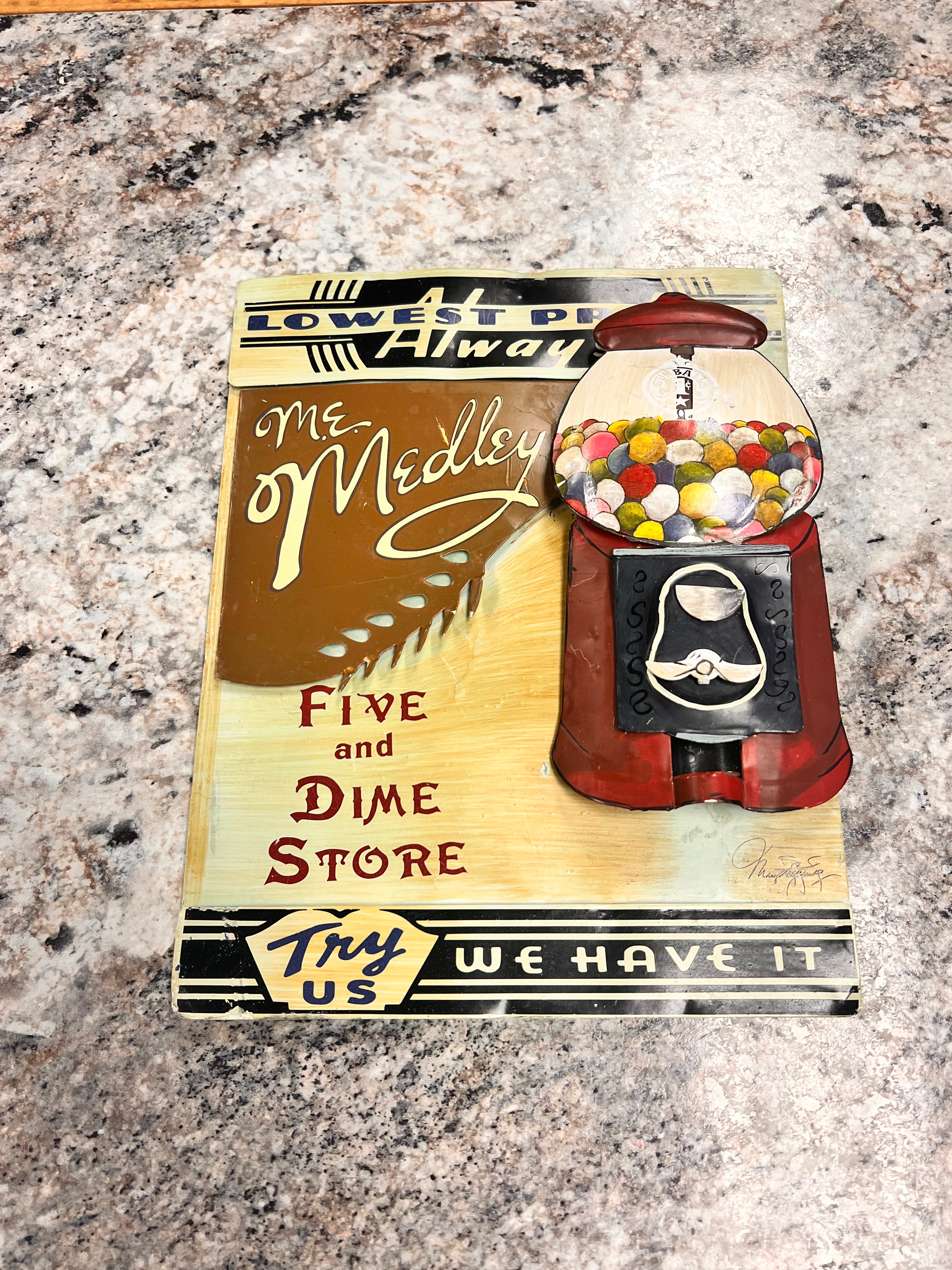 Metal Sign