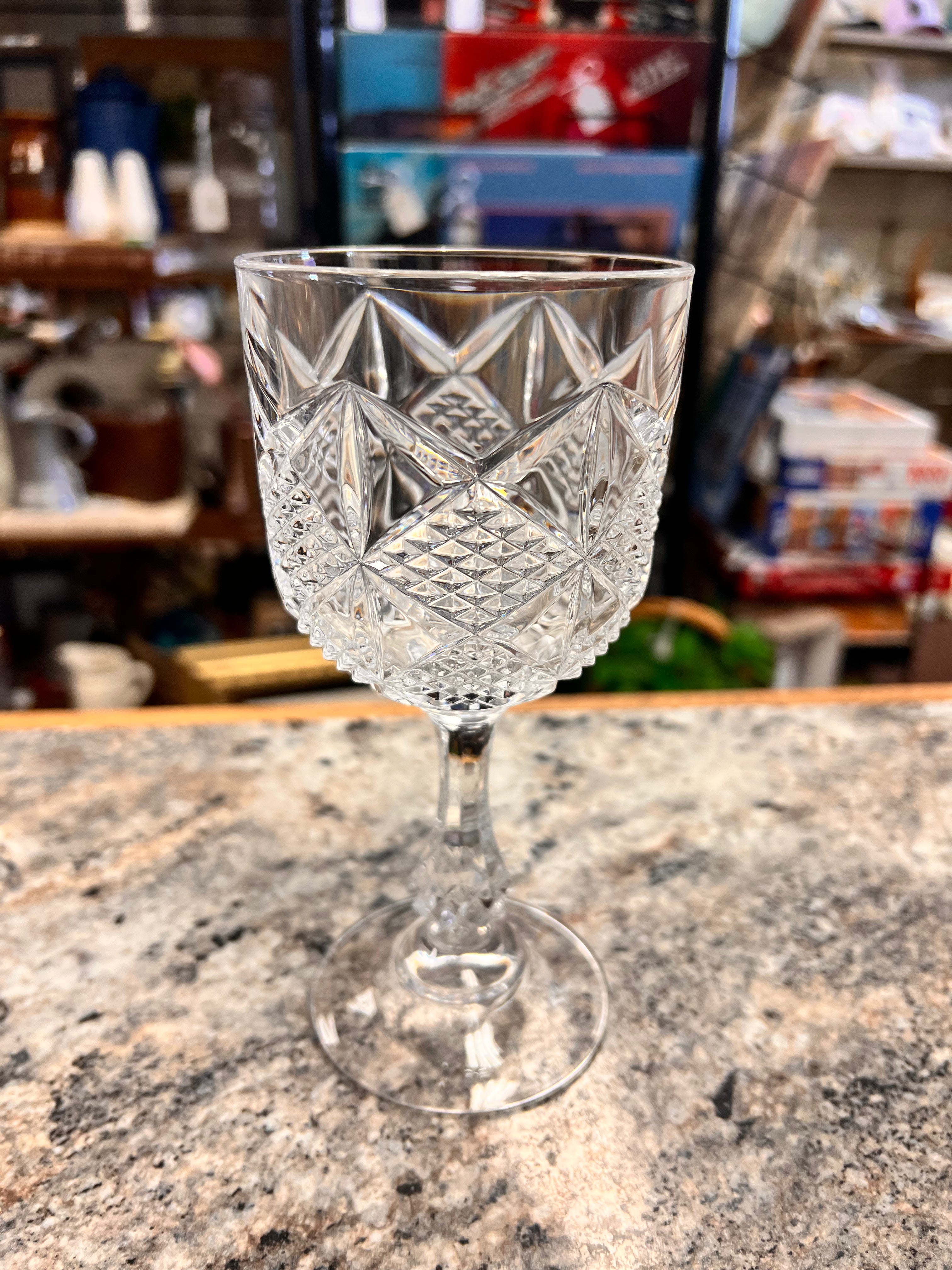 Crystal Wine Glass