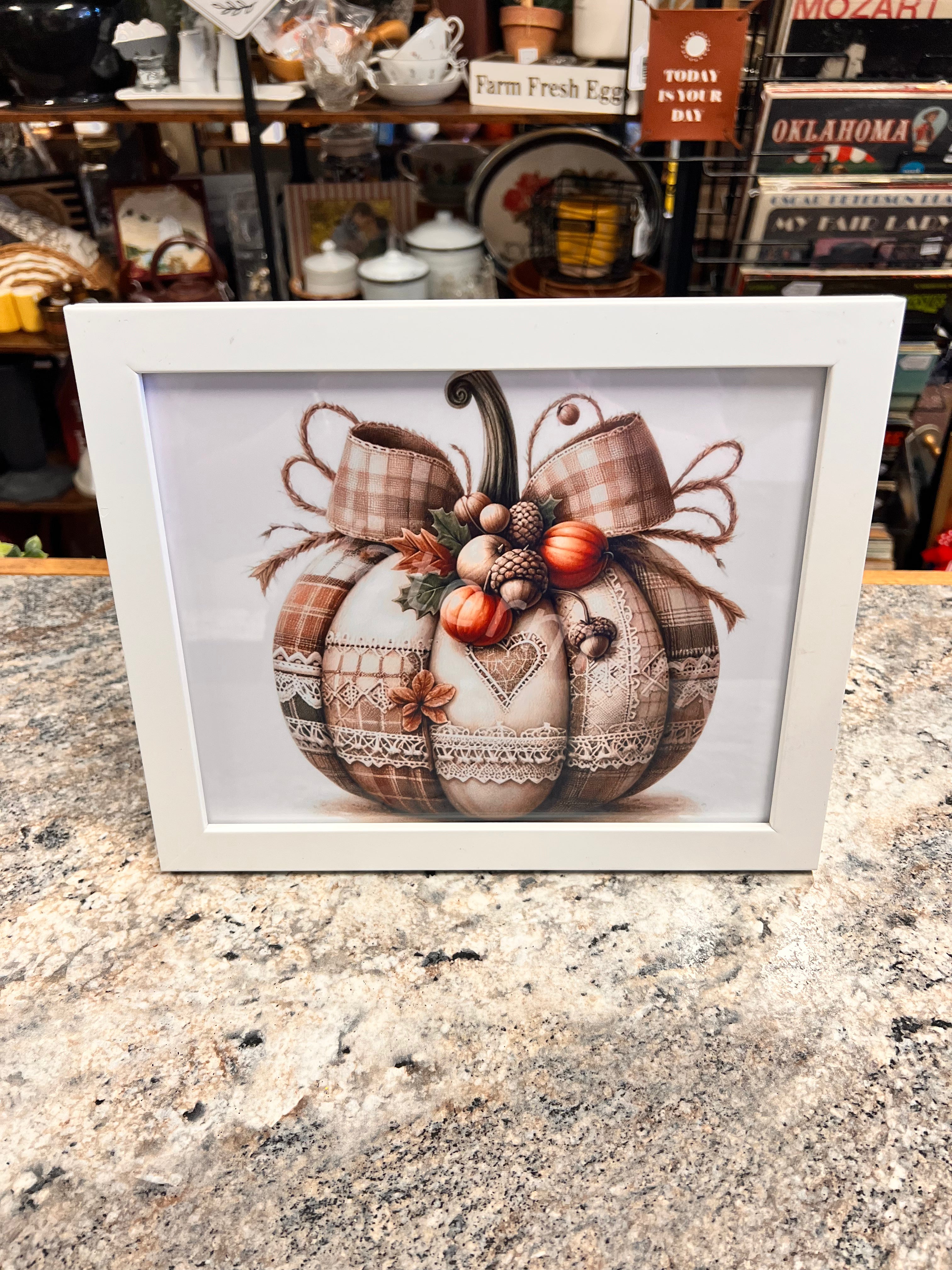Pumpkin Sign