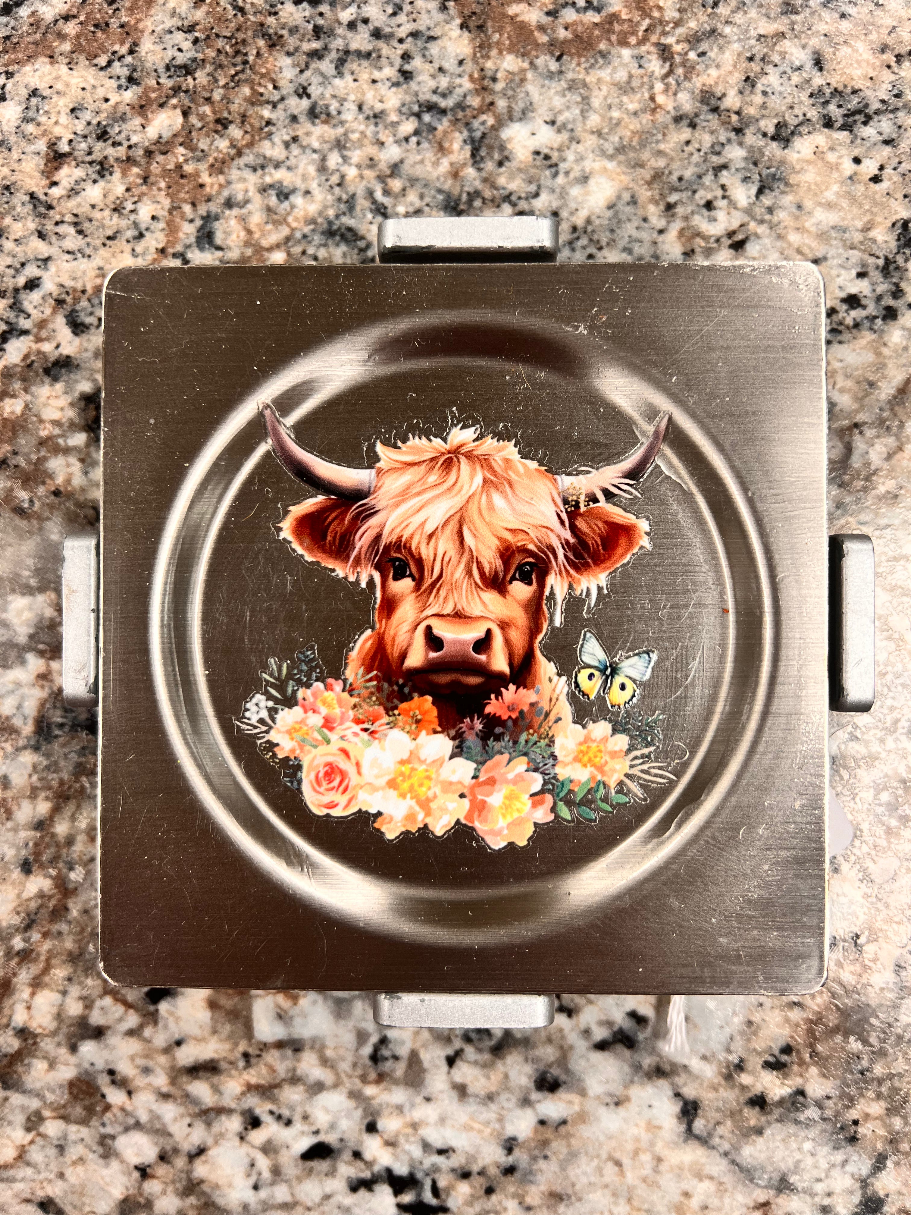 Metal Coaster Set