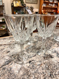 Vintage Wine Glass