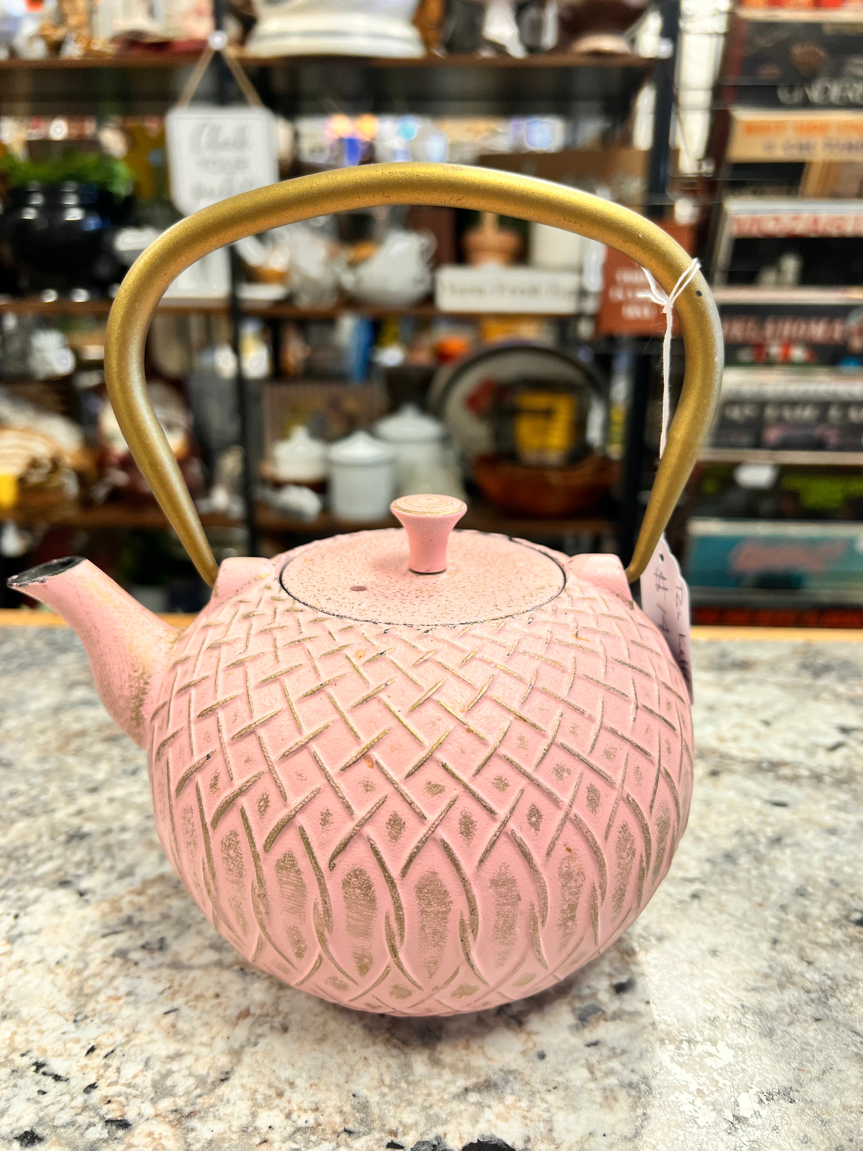 Pink Tea Kettle