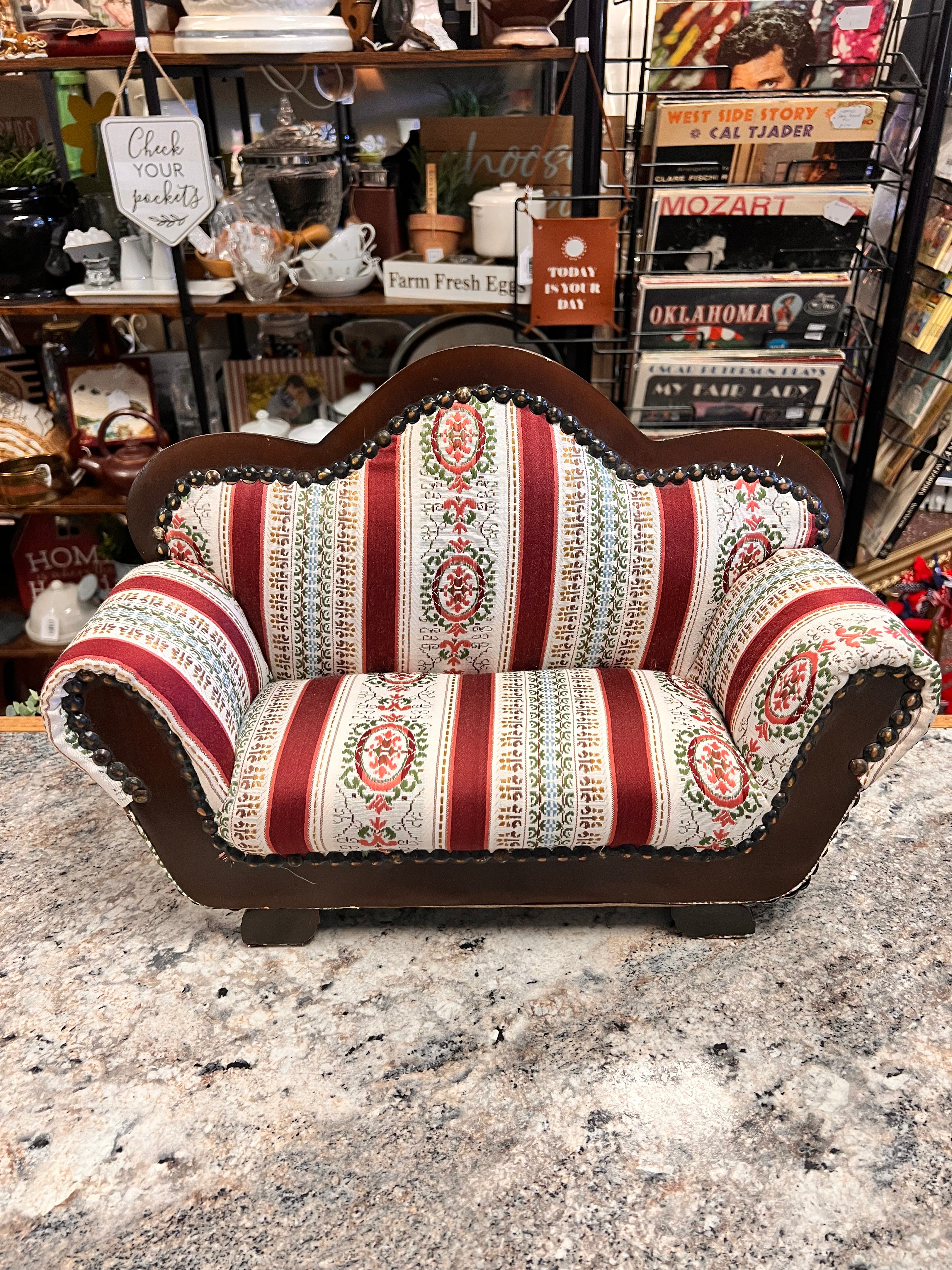 Vintage Doll Couch