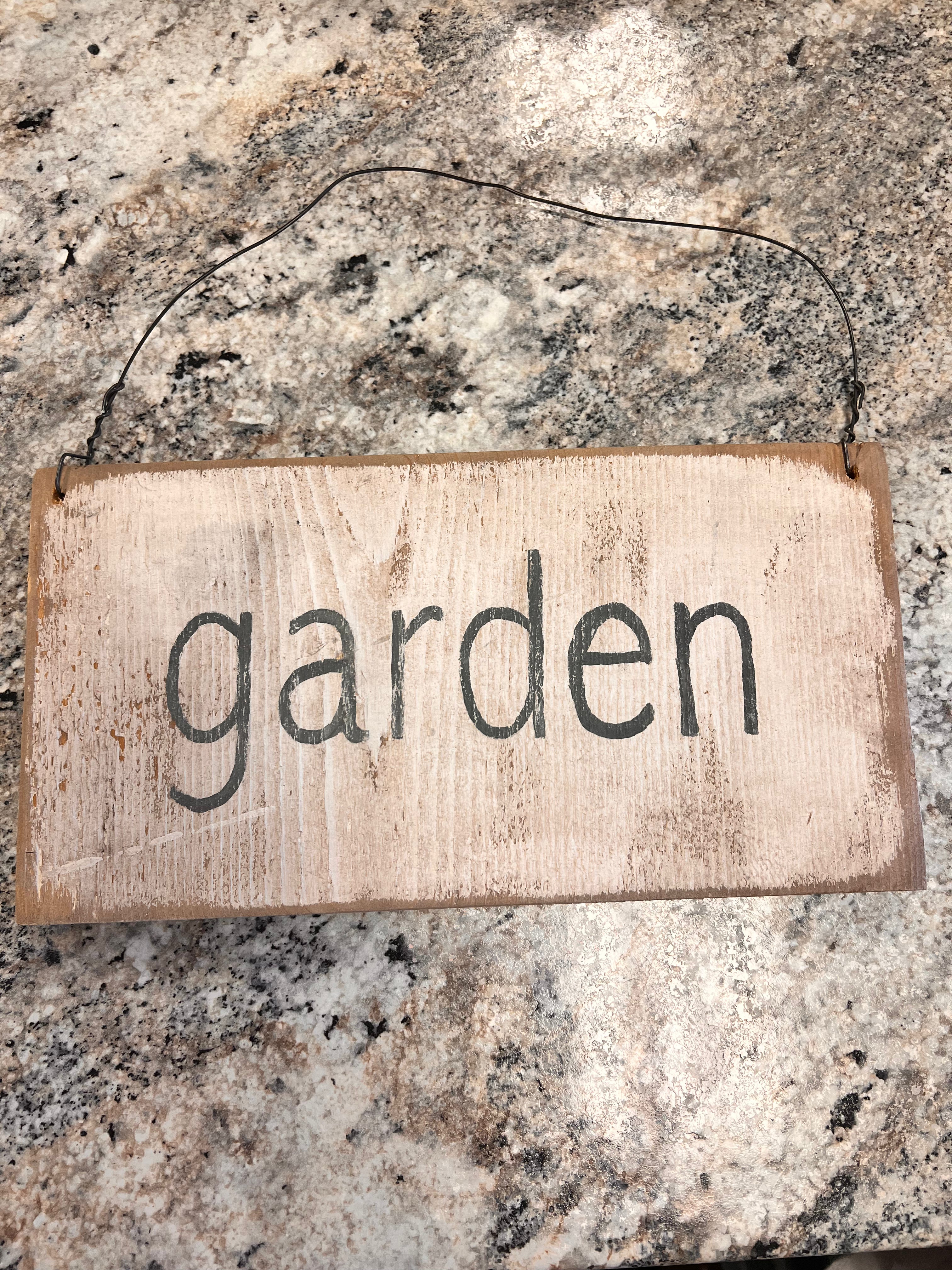 Garden Sign