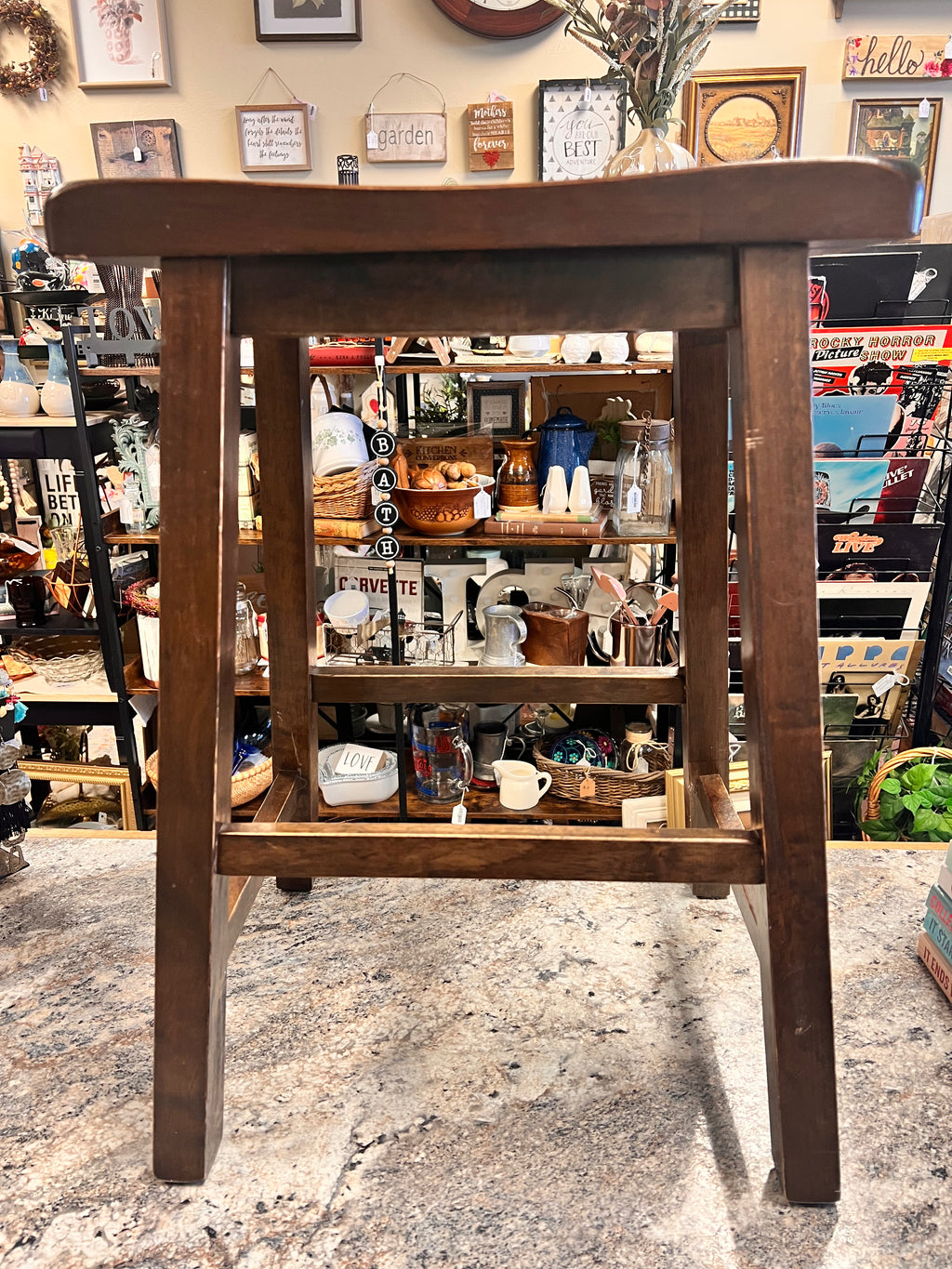 Wood Bar Stool
