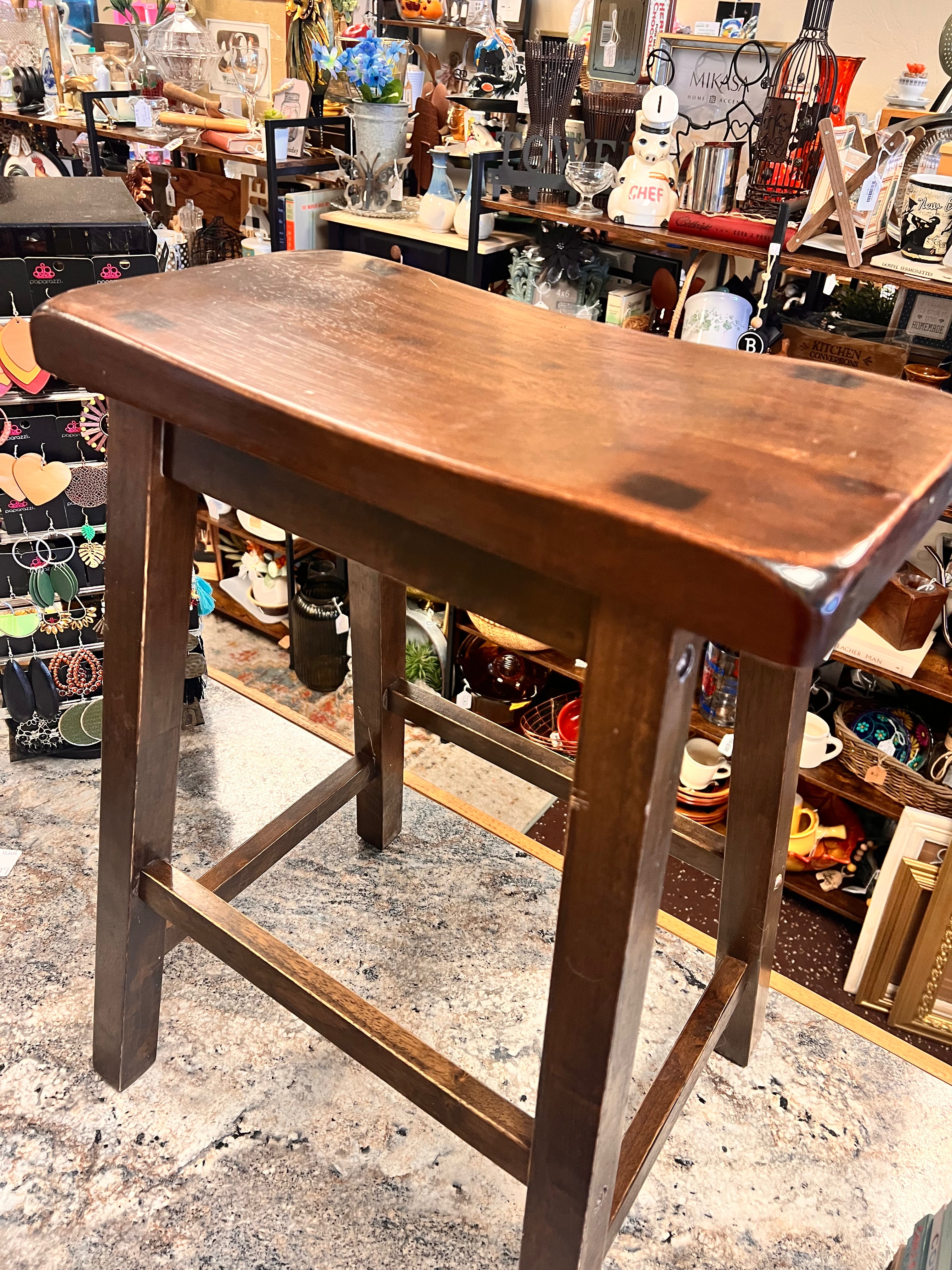 Wood Bar Stool