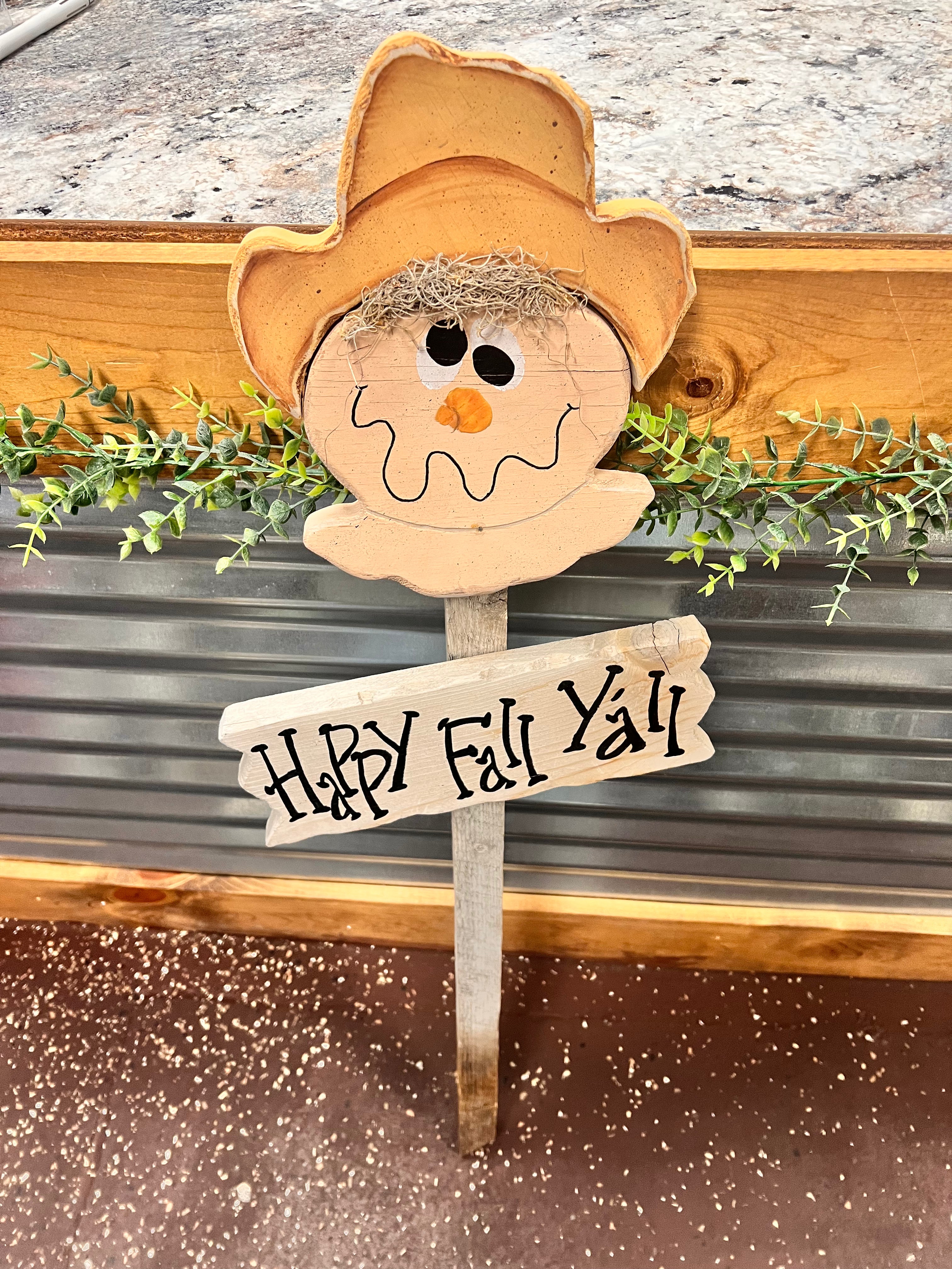 Scarecrow Sign