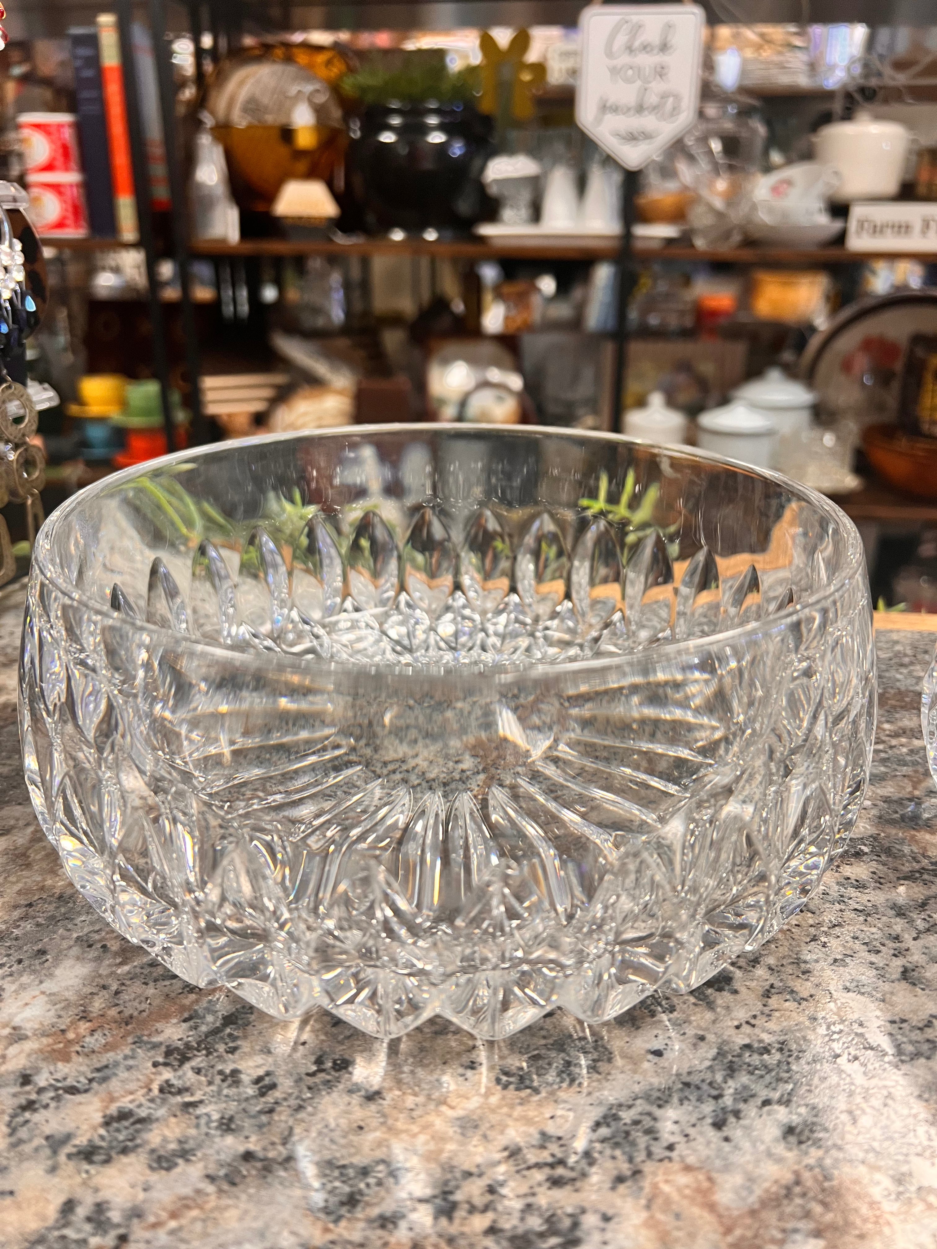 7.5” Crystal Bowl