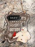 Snowman Sign