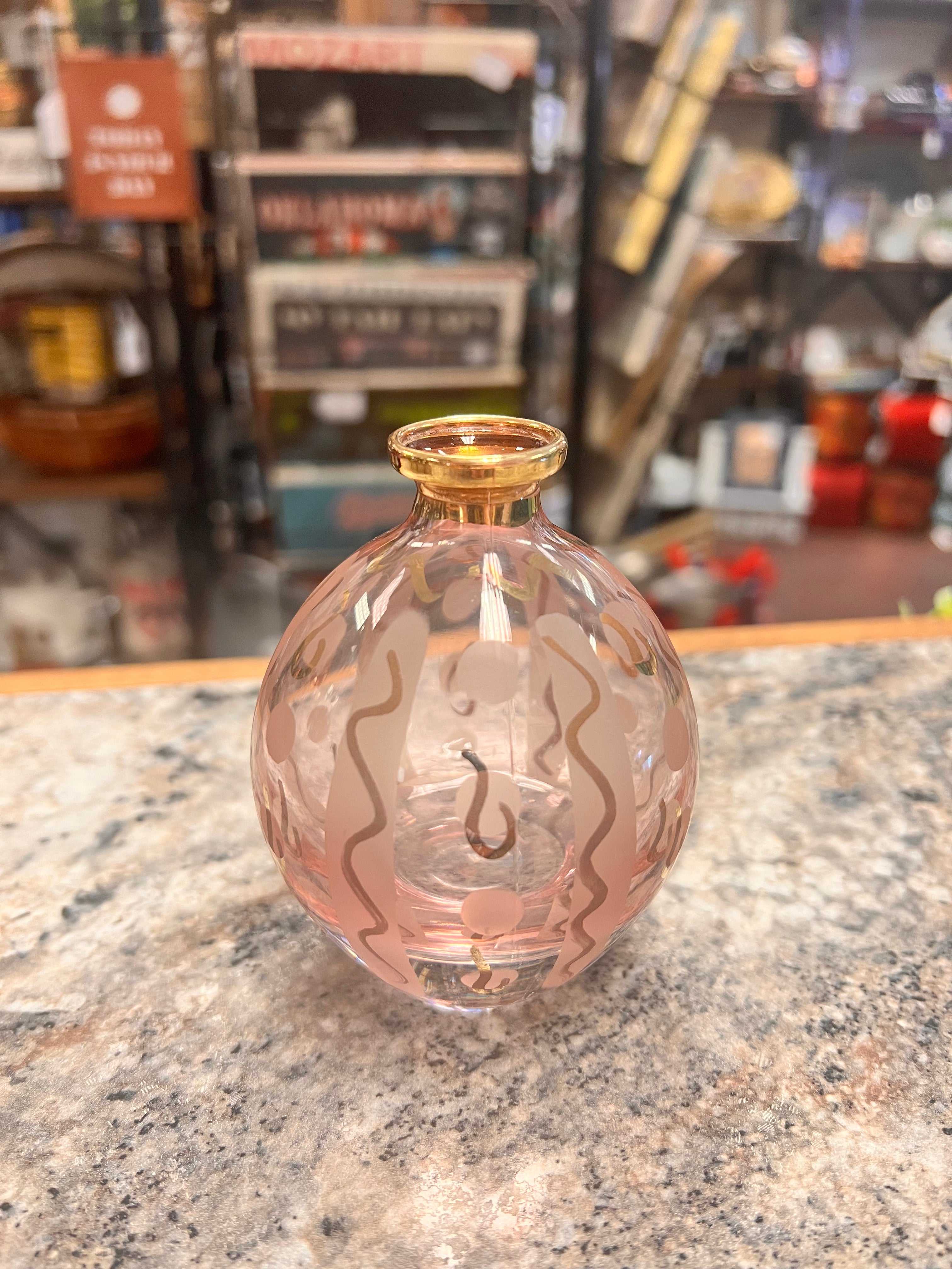 Pink Perfume Bottle