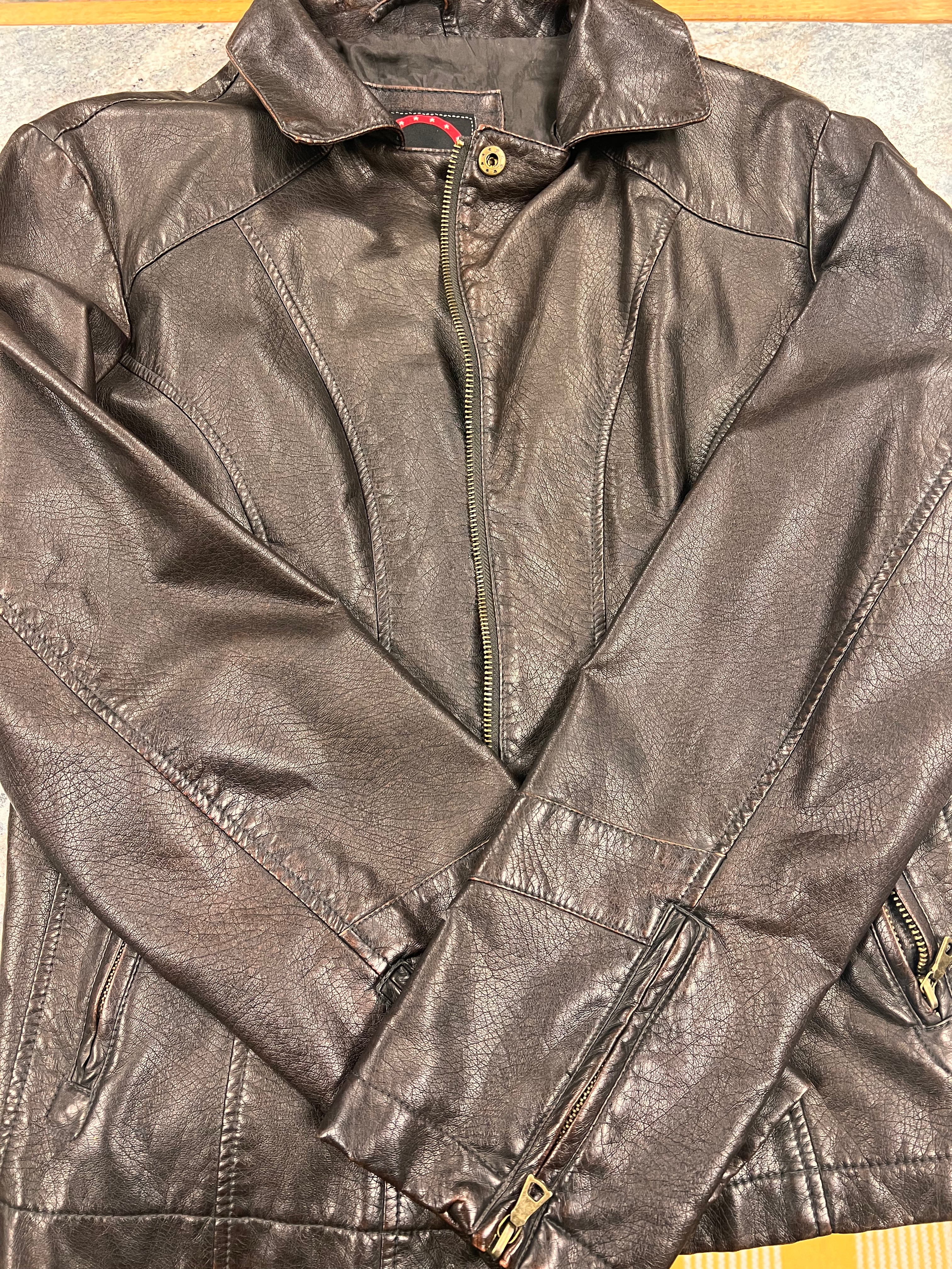 Leather Coat