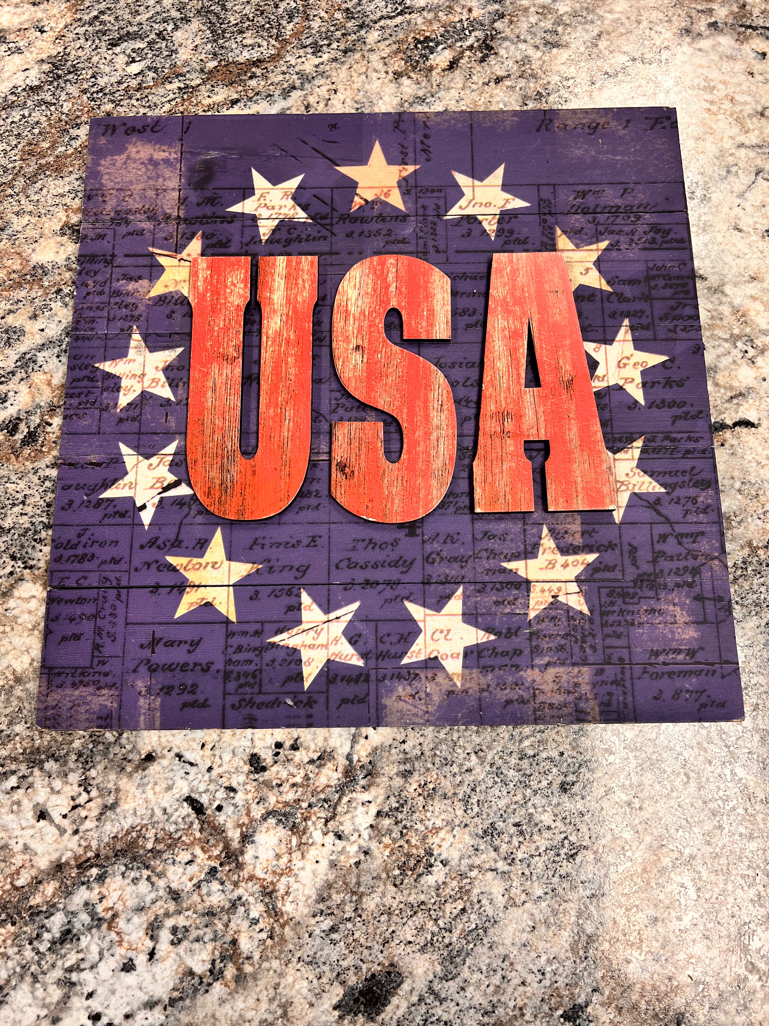 USA Sign