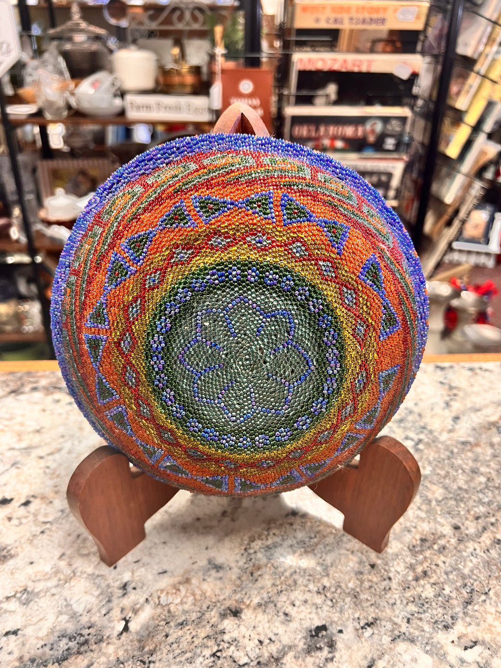 Beaded Basket