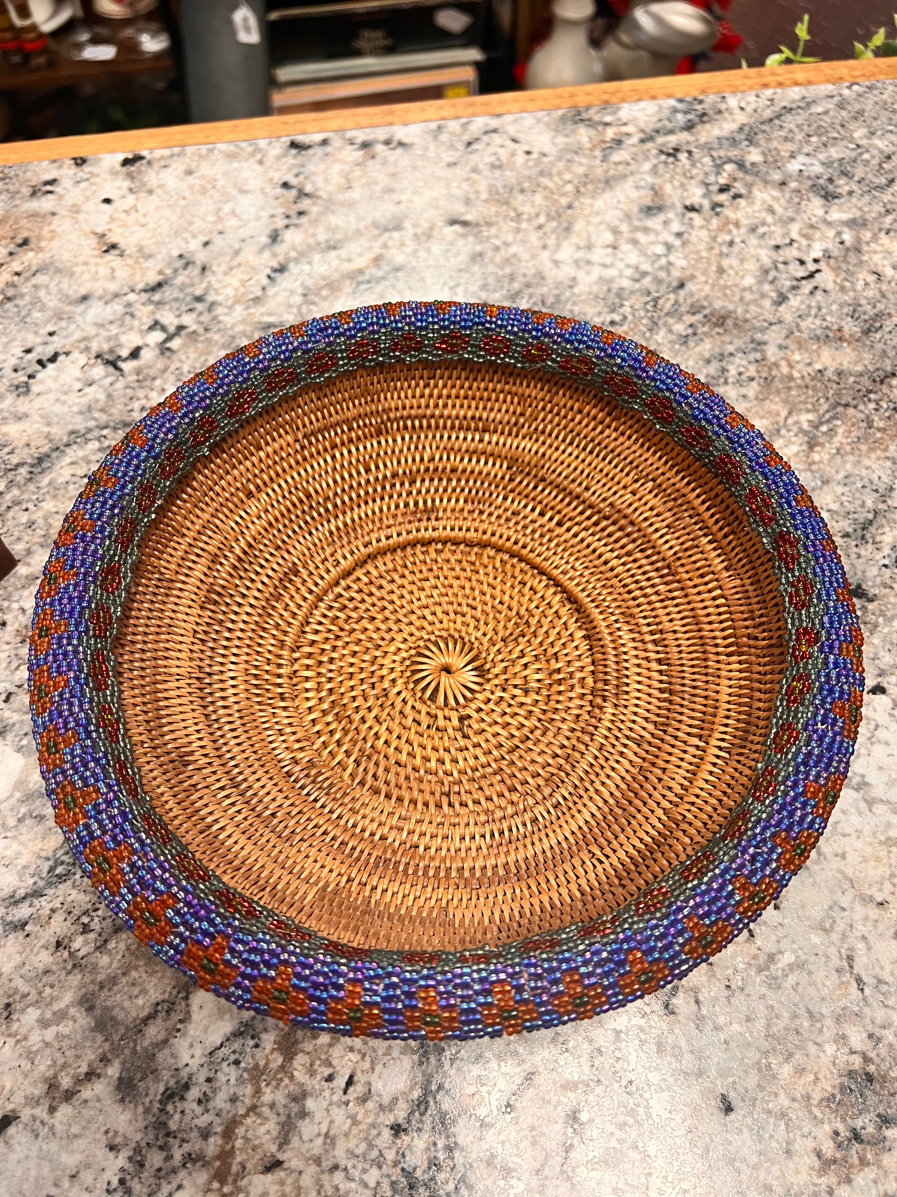 Beaded Basket