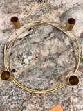 Gold Candle Holder