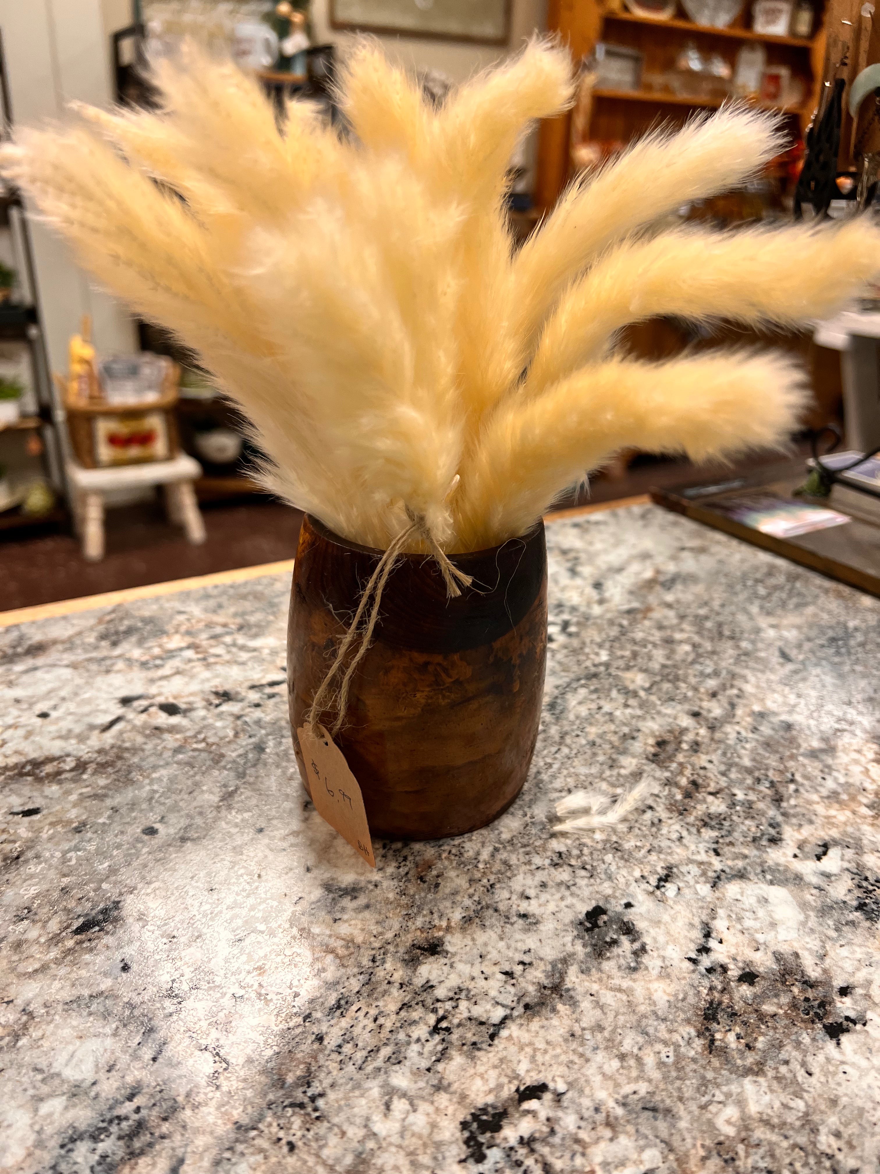 Wood Vase