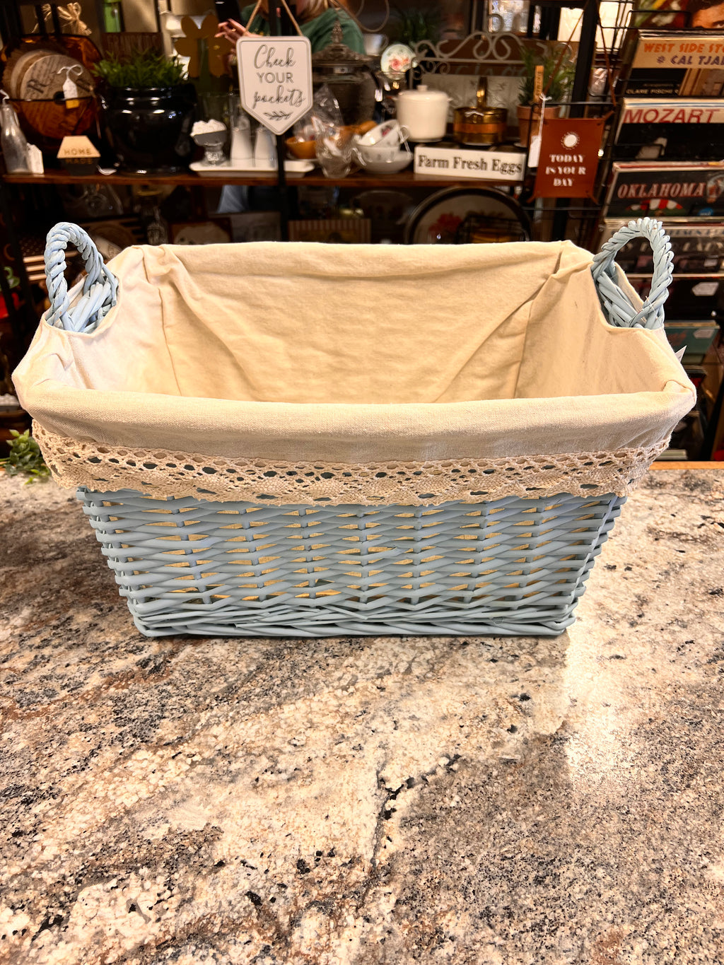 Blue Basket