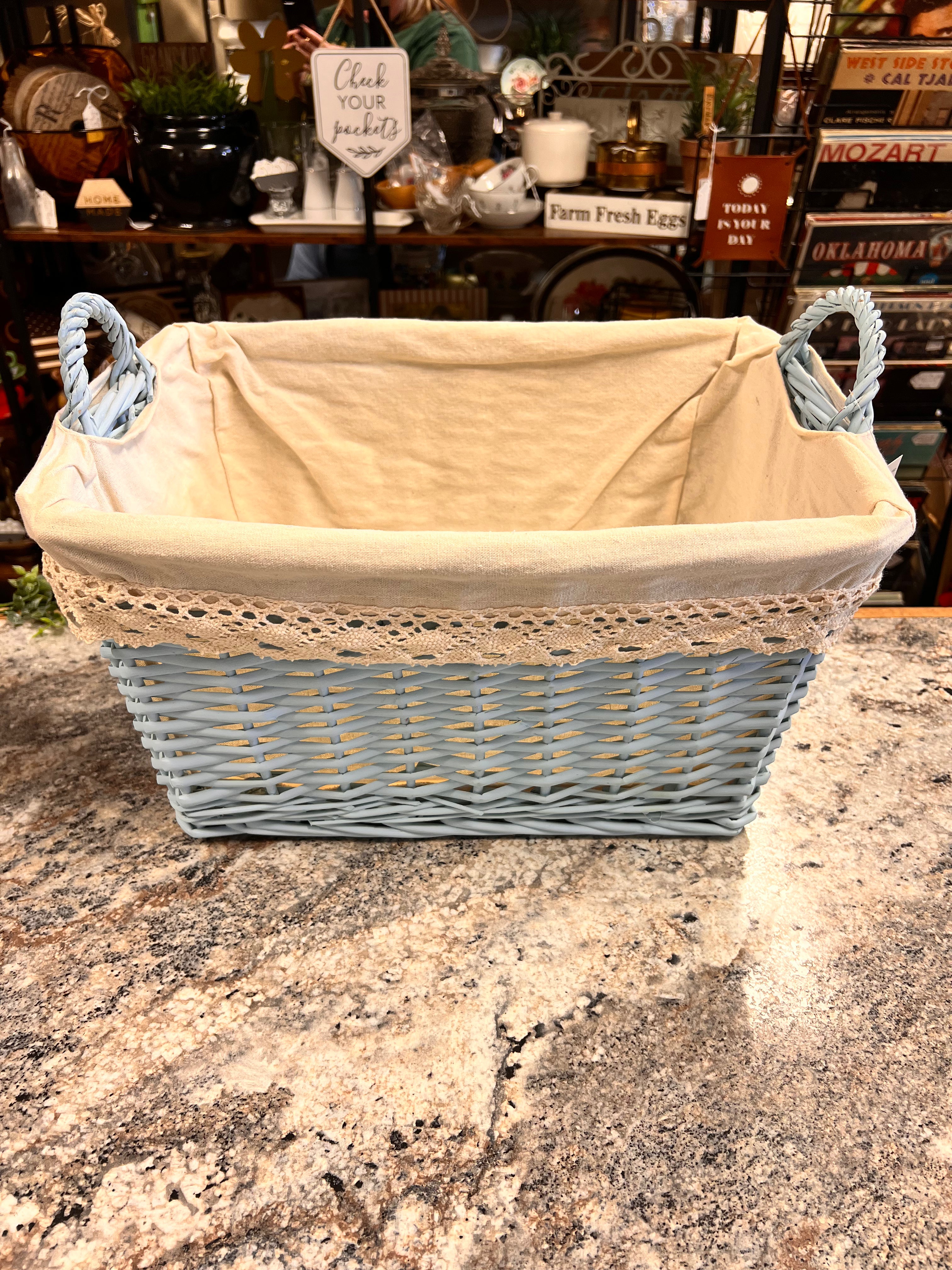 Blue Basket