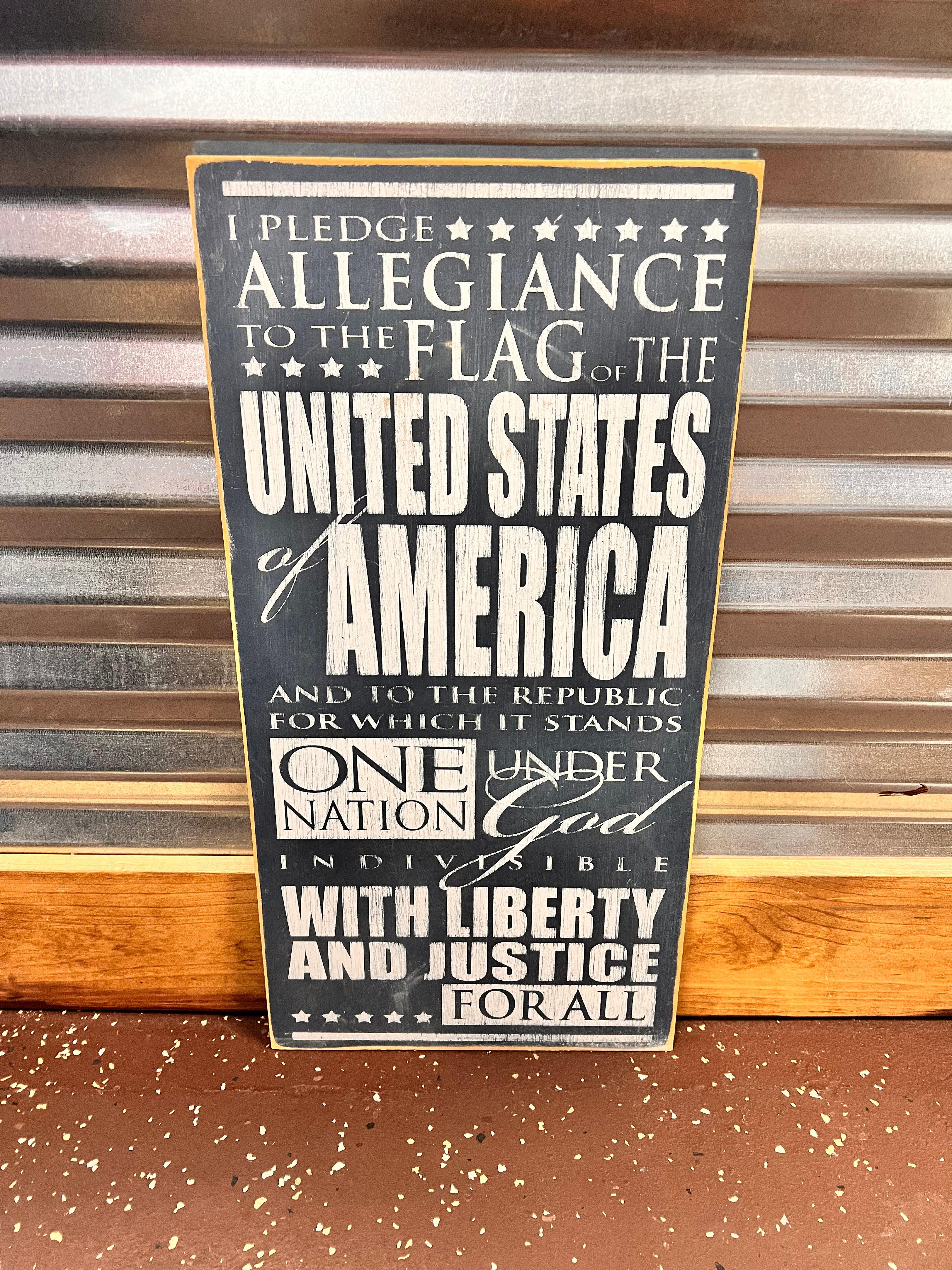Pledge Sign