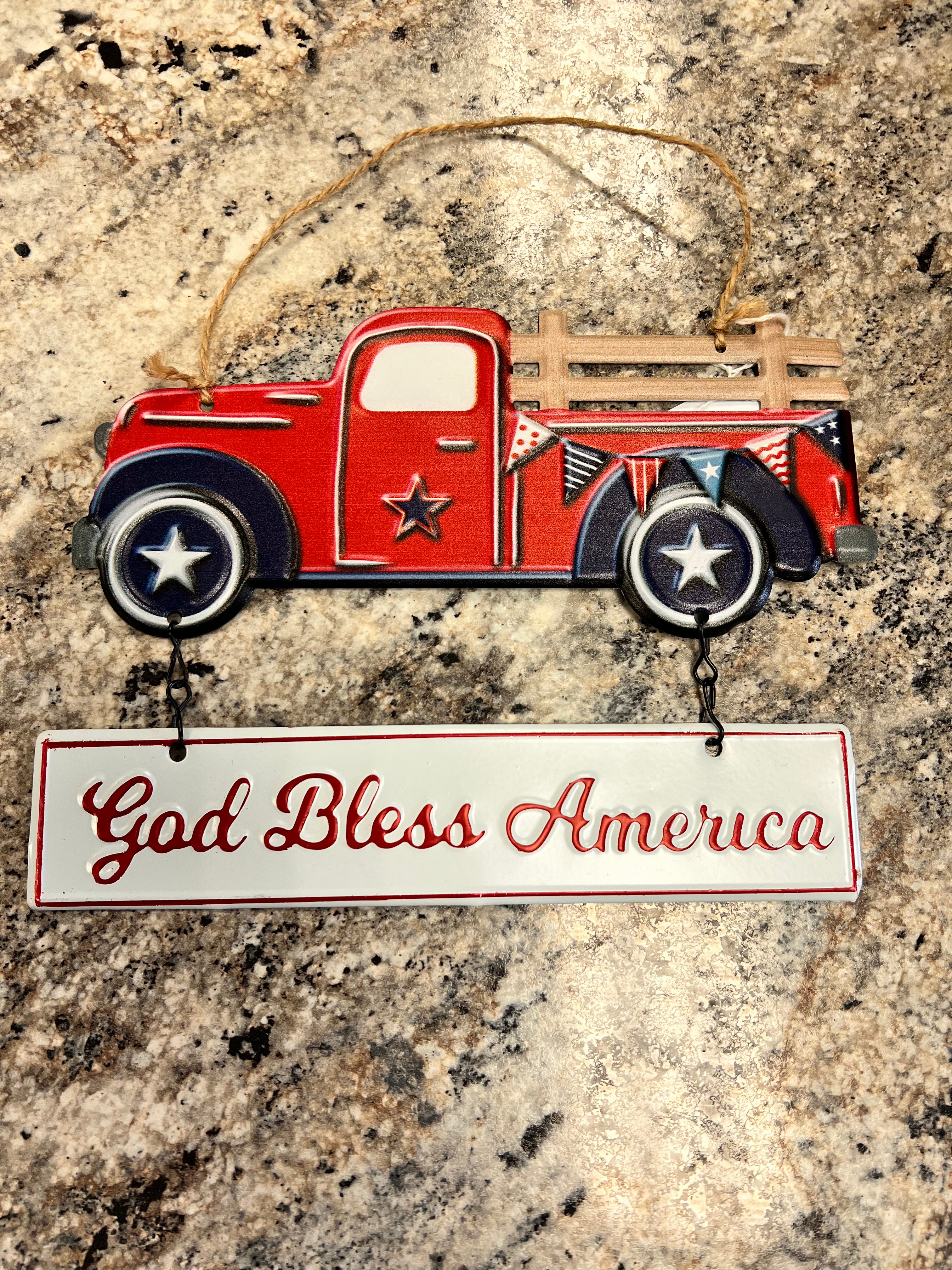 Red Truck Sign