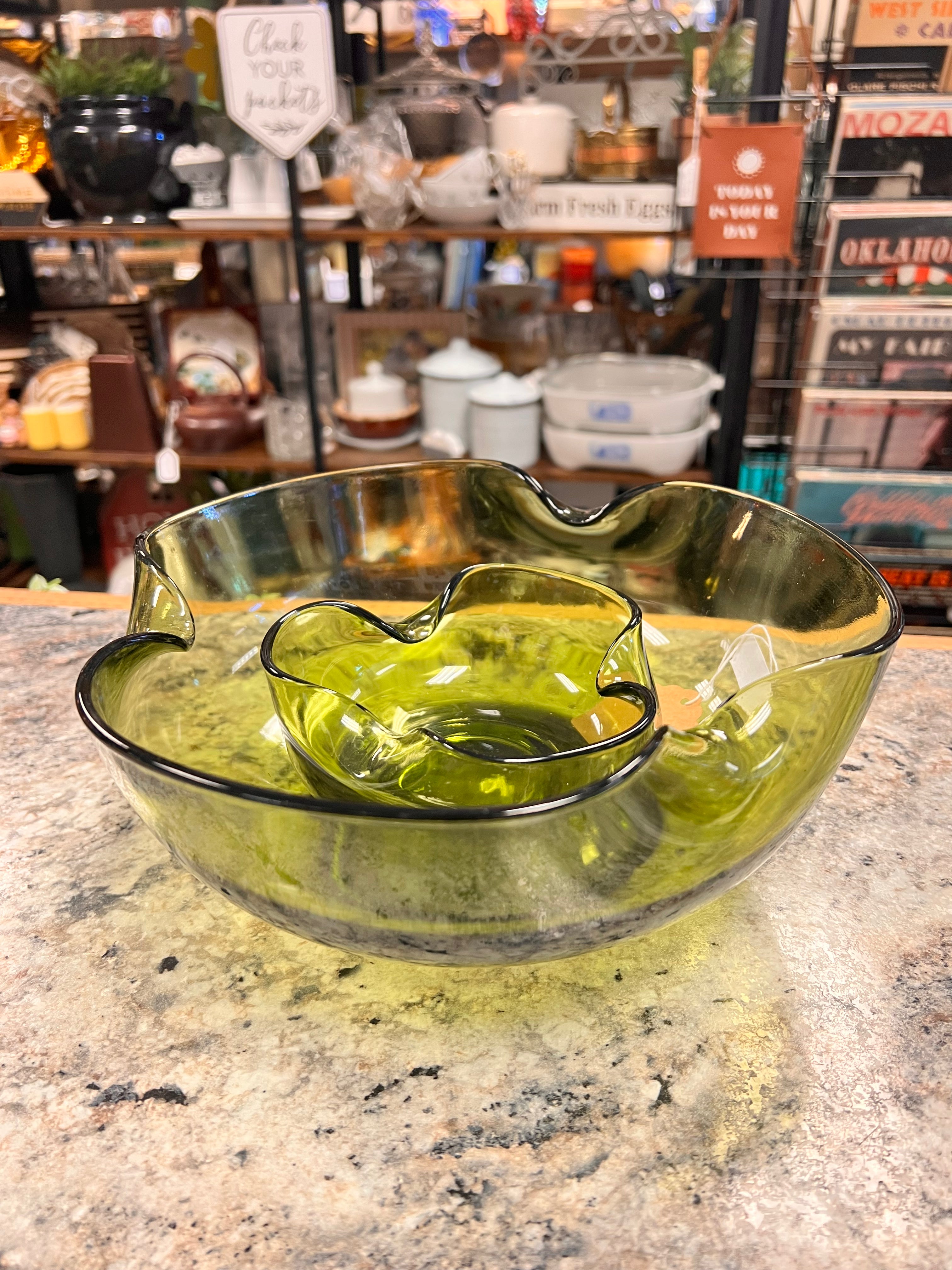 Green Bowl Set