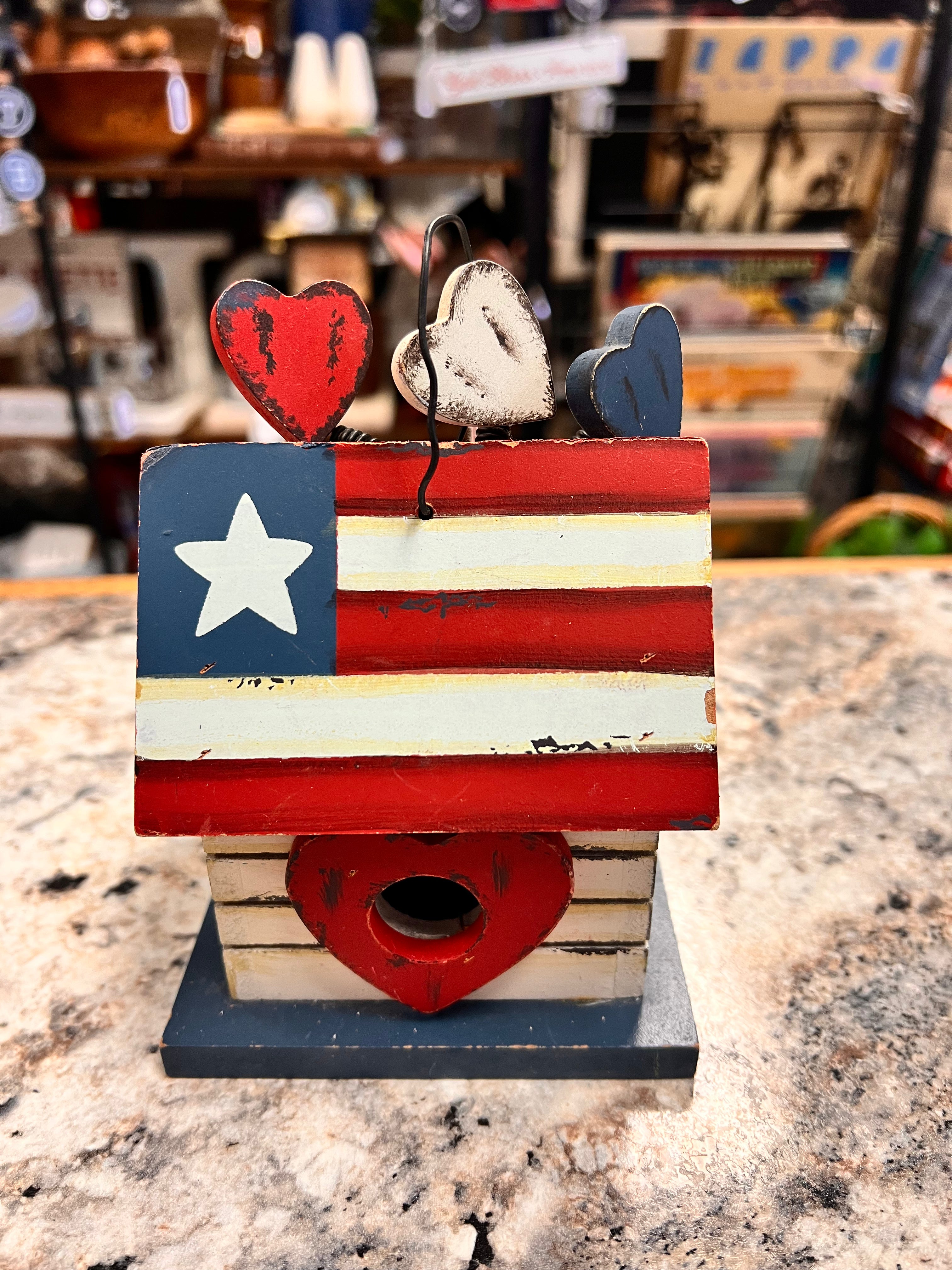 Flag Bird House