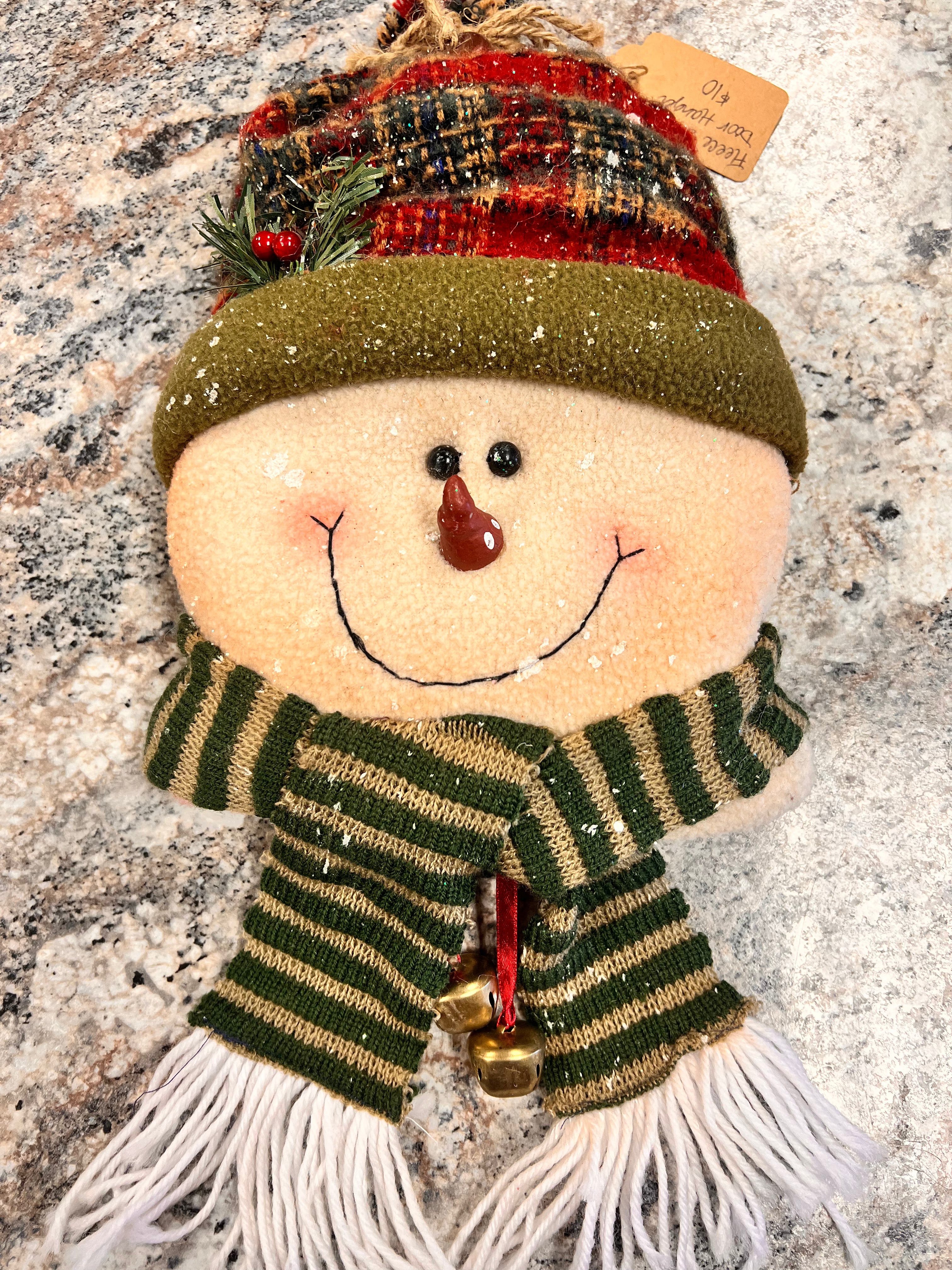 Snowman Door Hanger