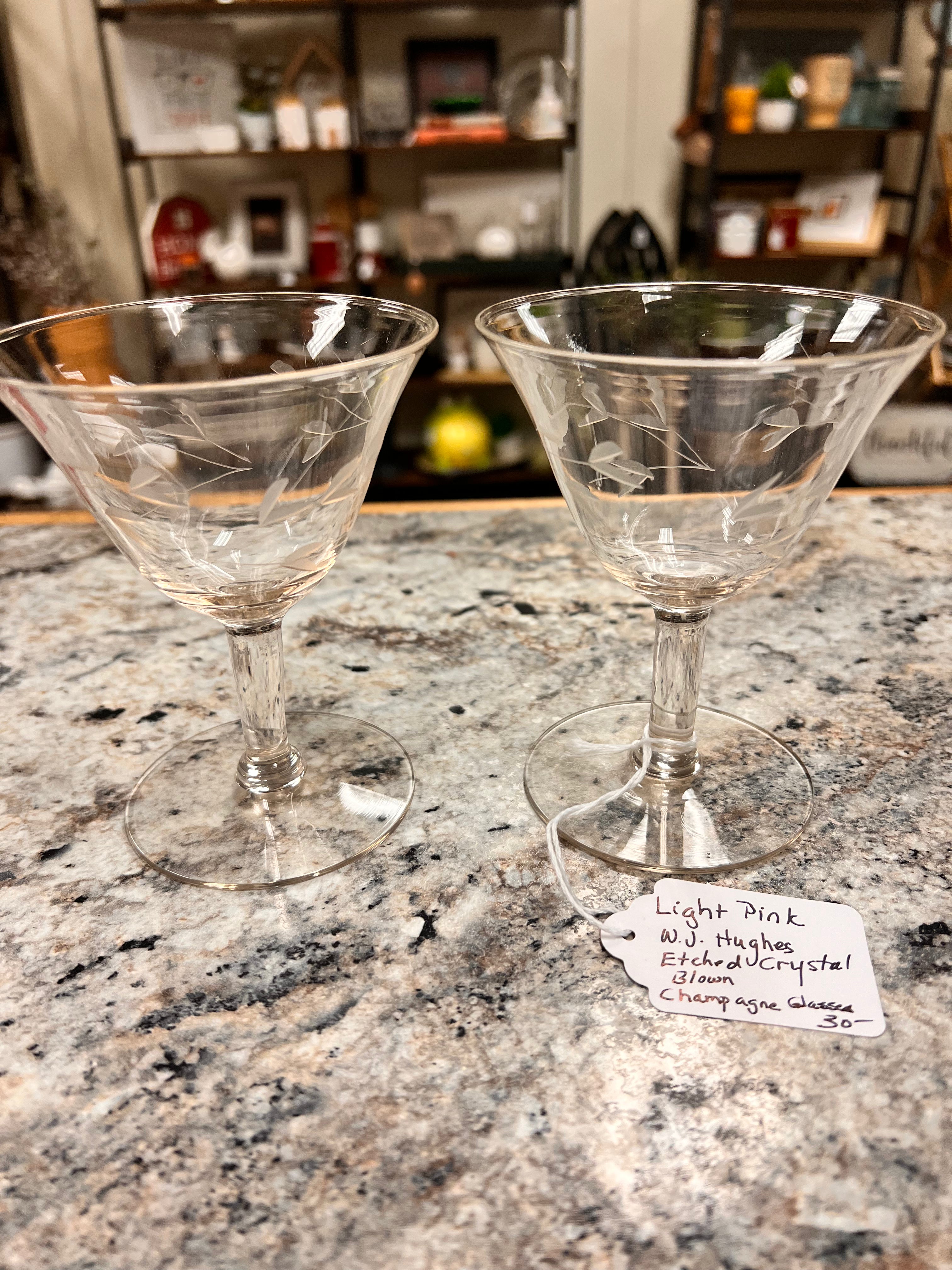 Lt Pink Champagne Set