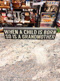 Grandmother Sign
