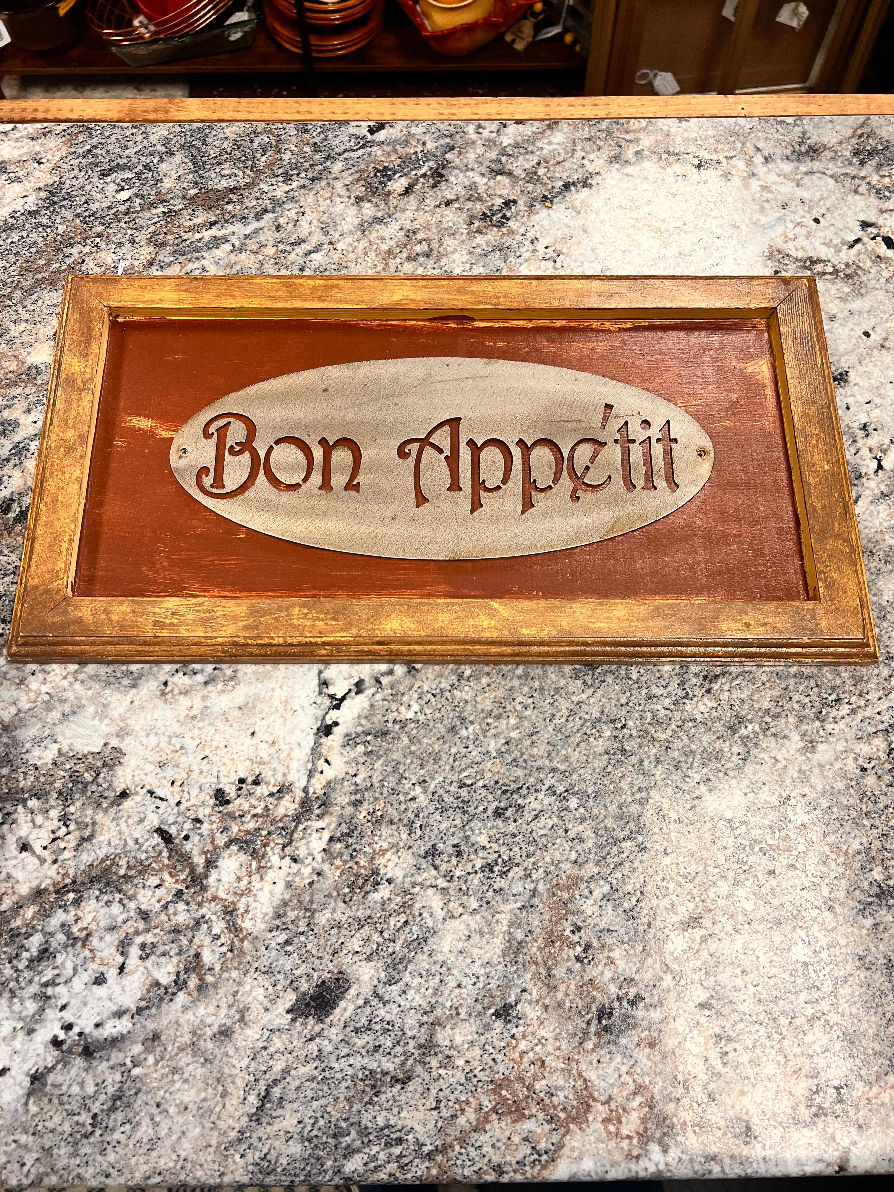 Bon Appetit Sign