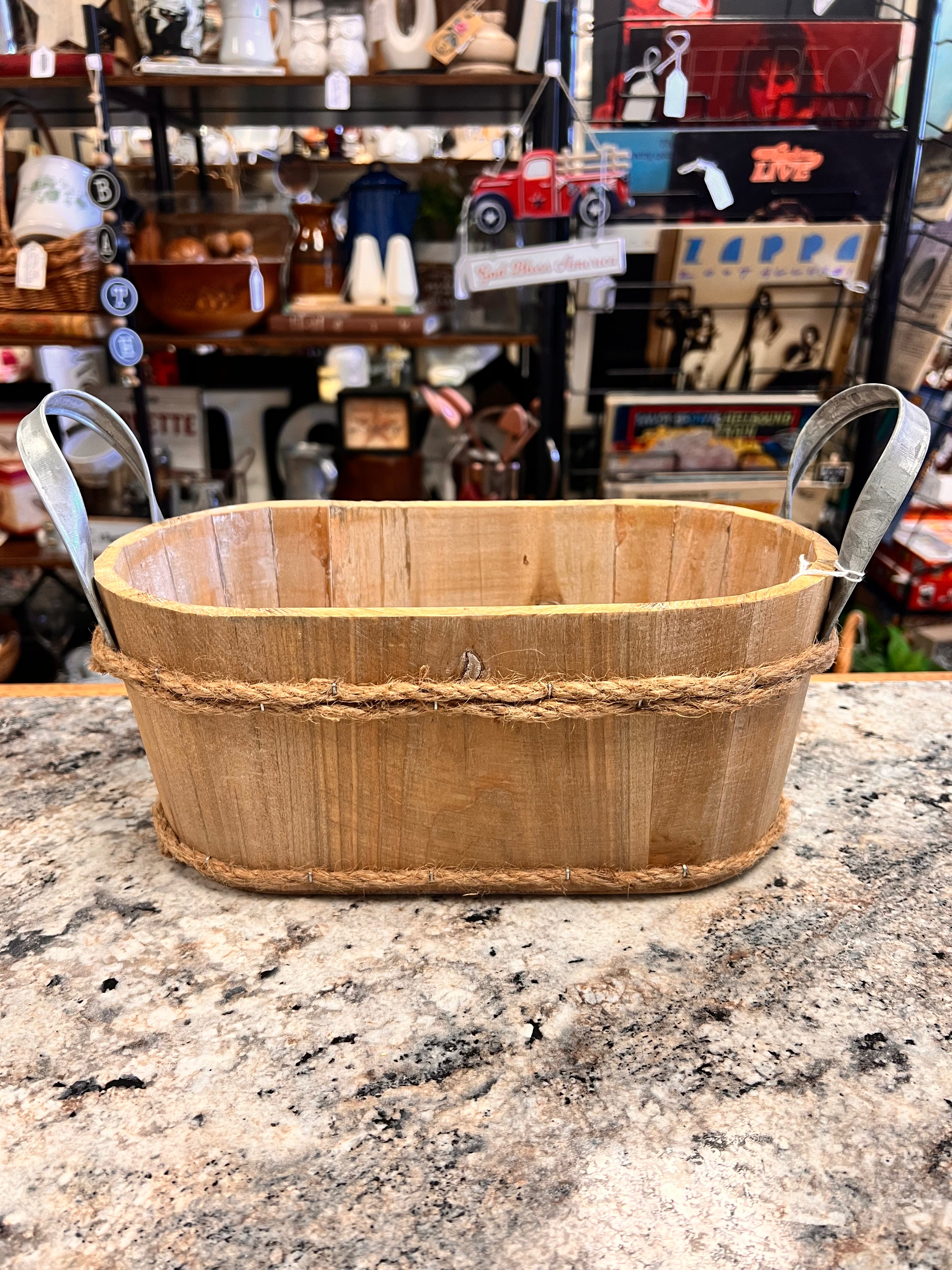 Wood Bucket