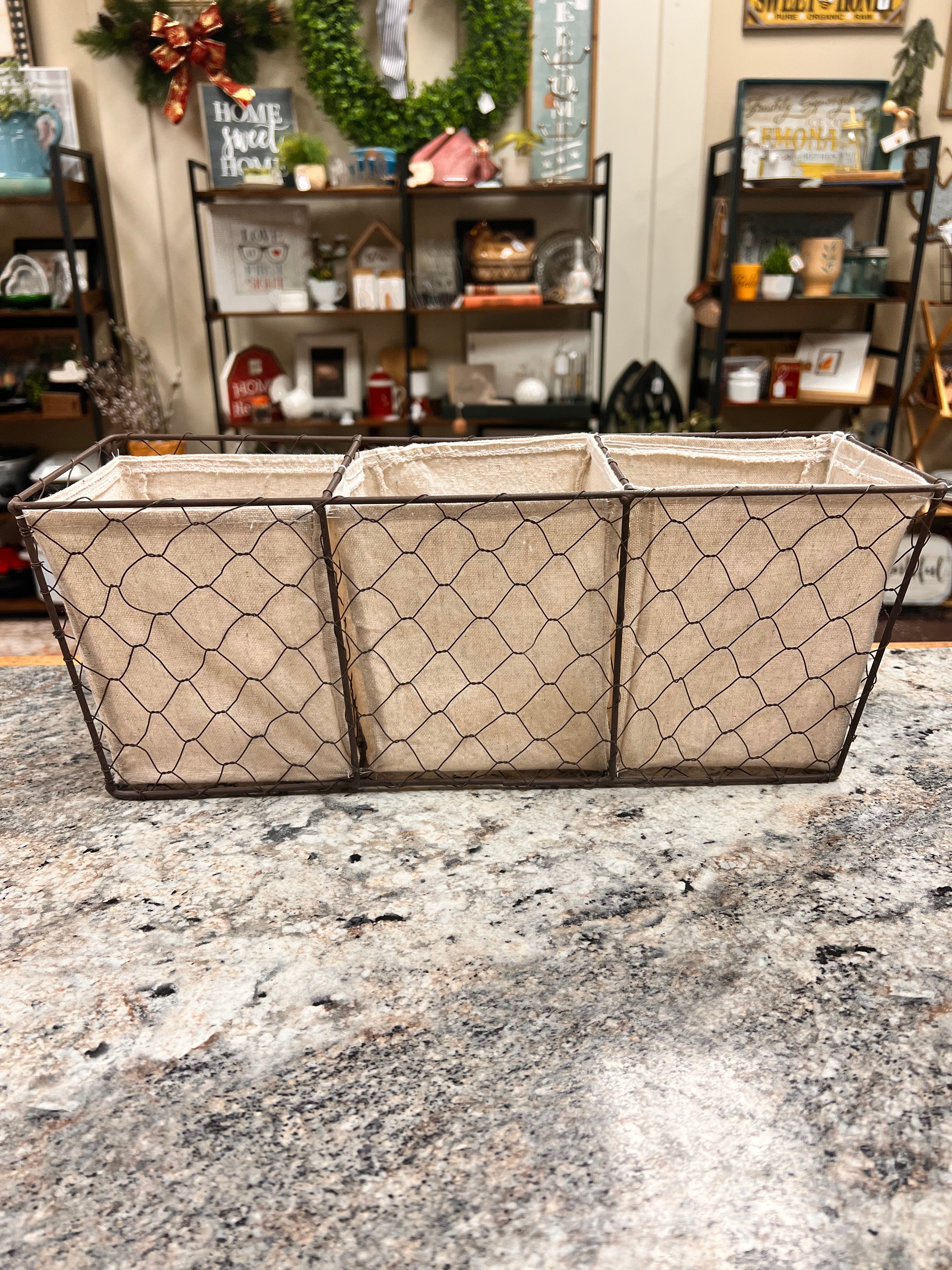 Chicken Wire Basket