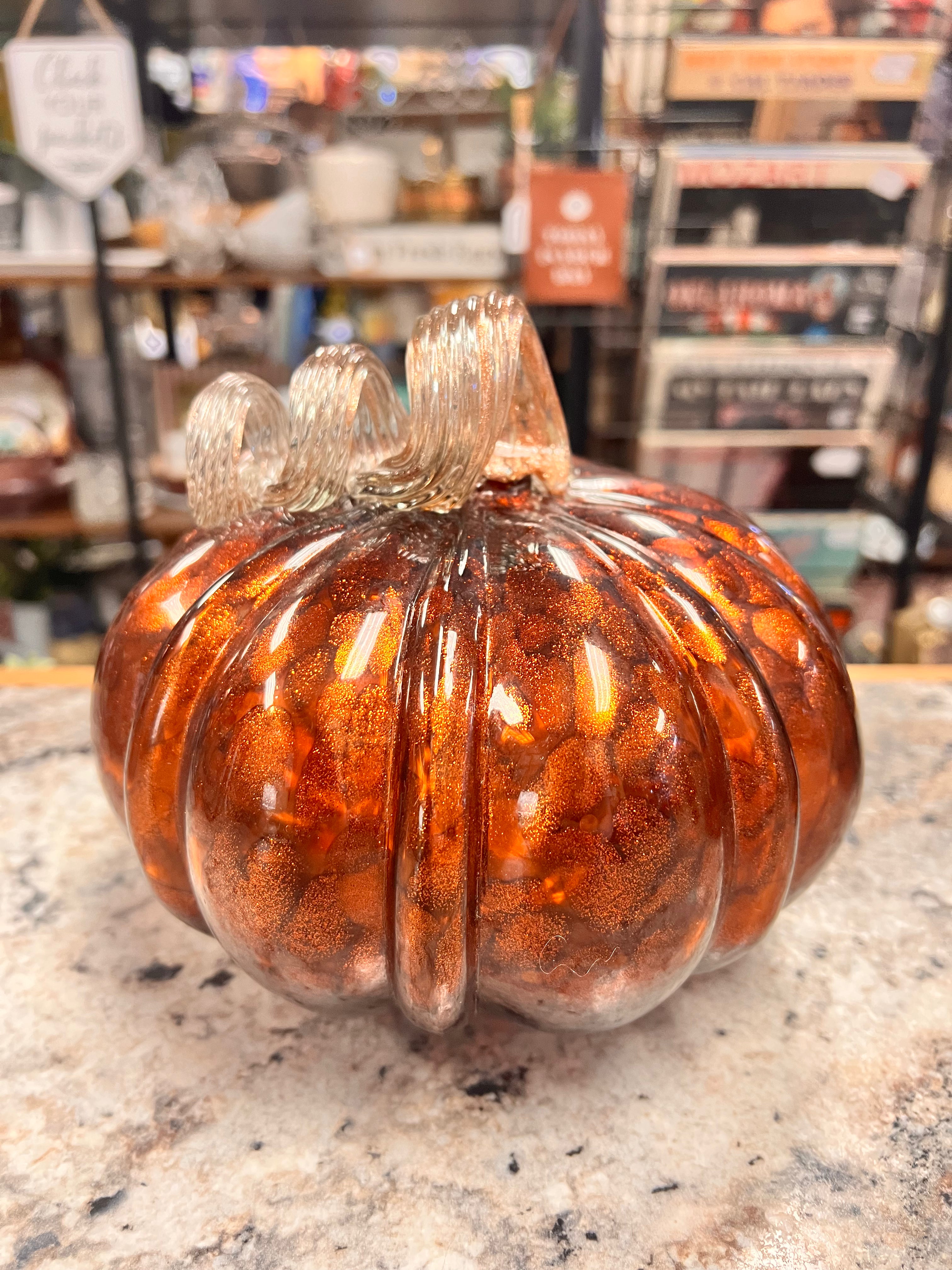 Glass Pumpkin