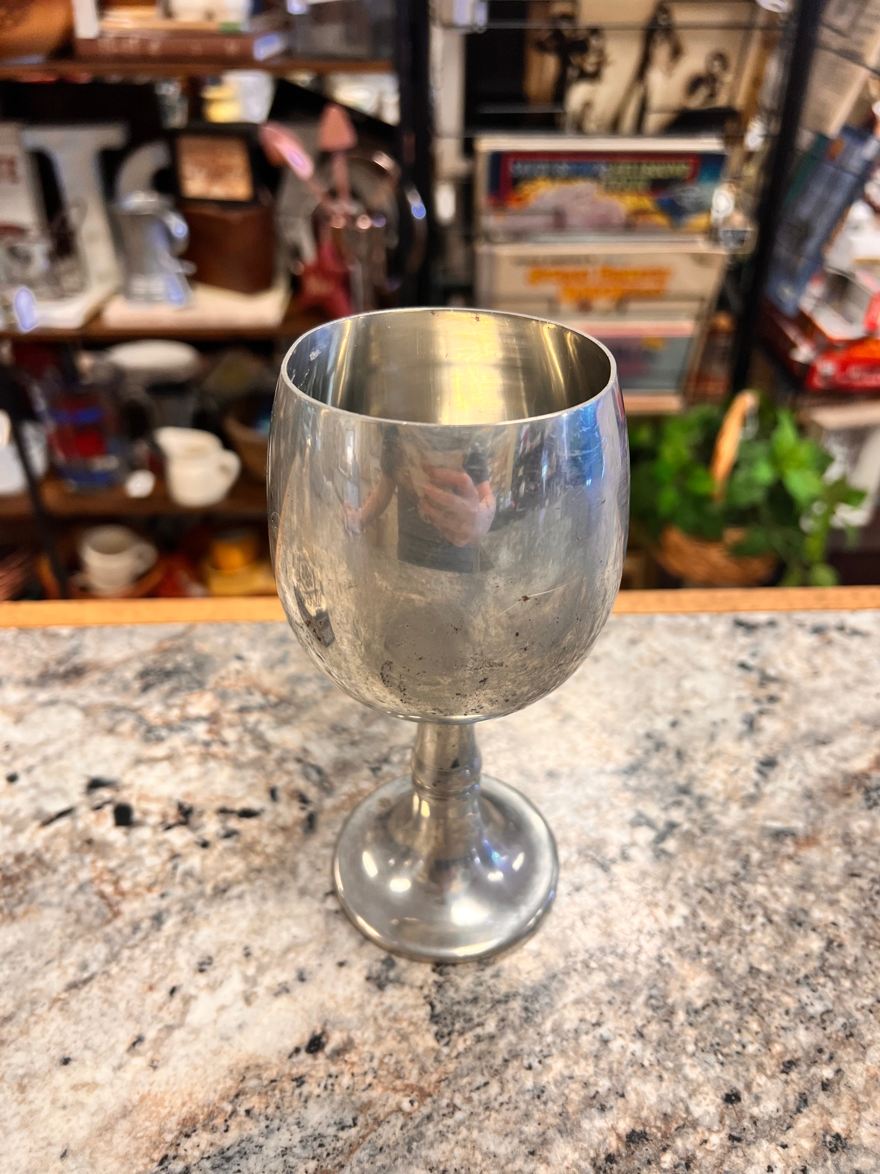 Pewter Goblet