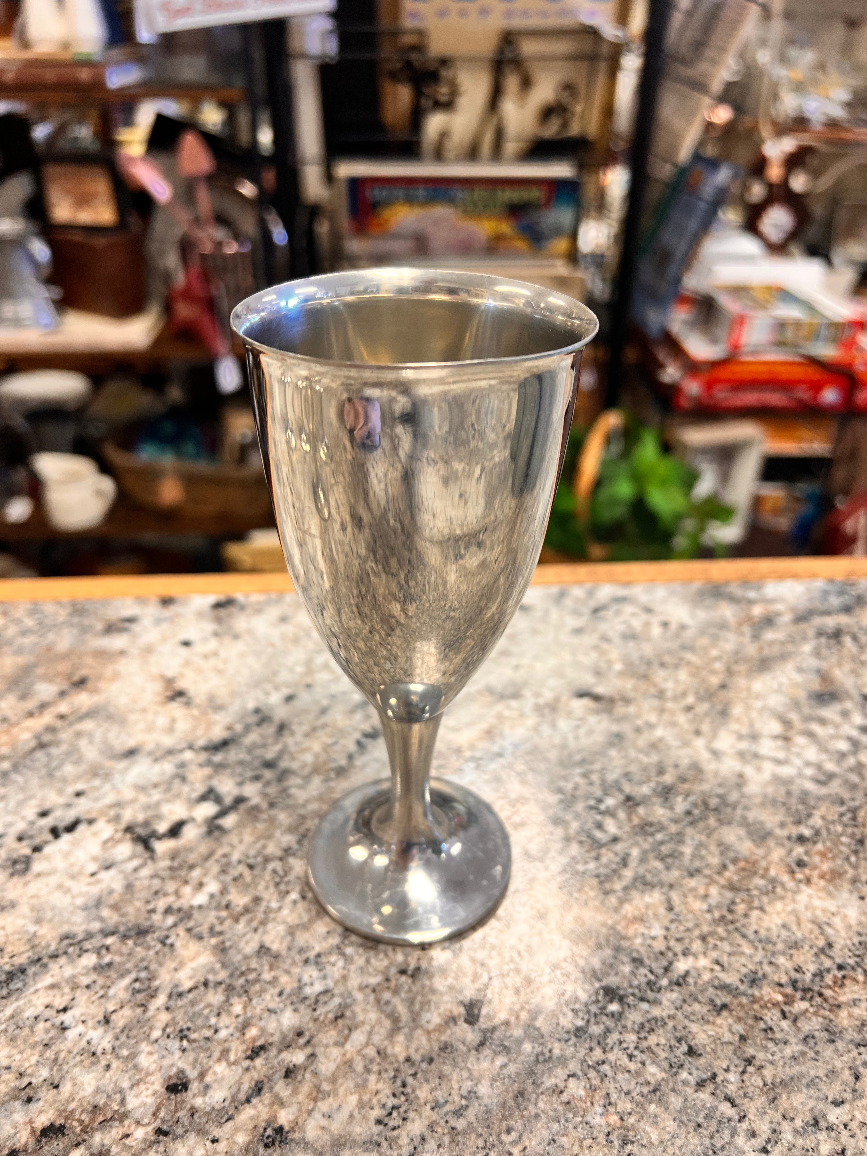 Pewter Goblet