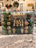 Green/Gold Ornaments