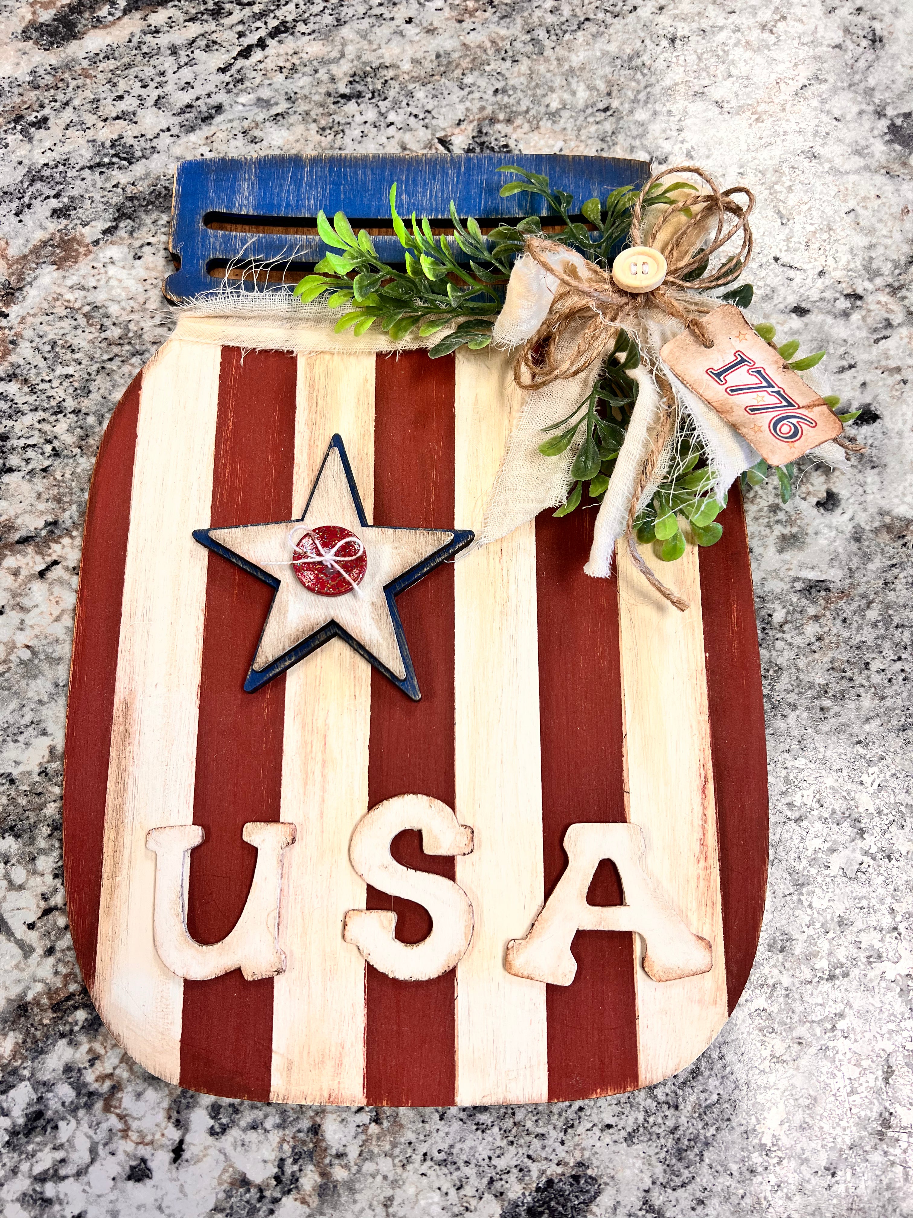 USA Mason Jar