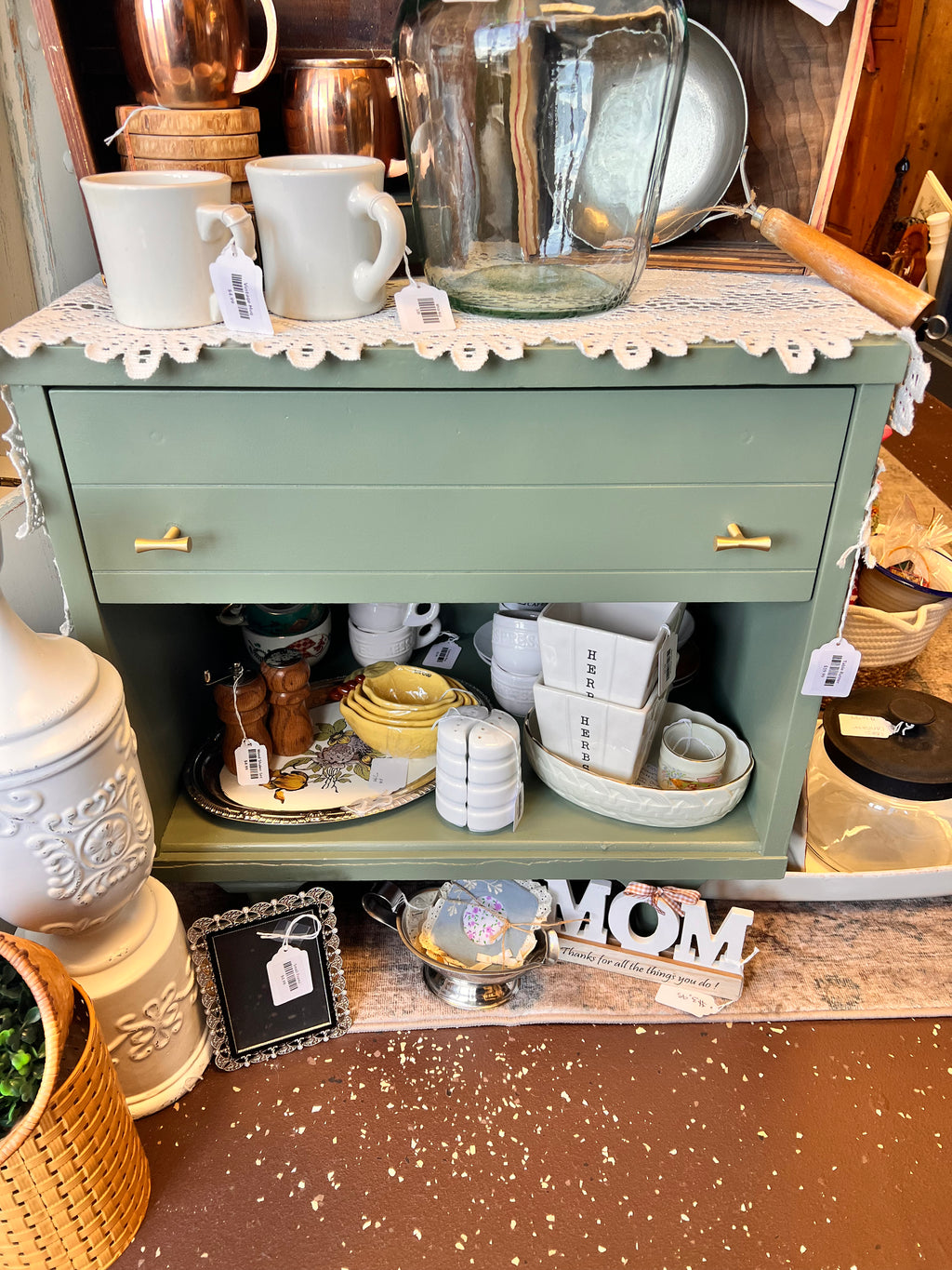 Green Nightstand
