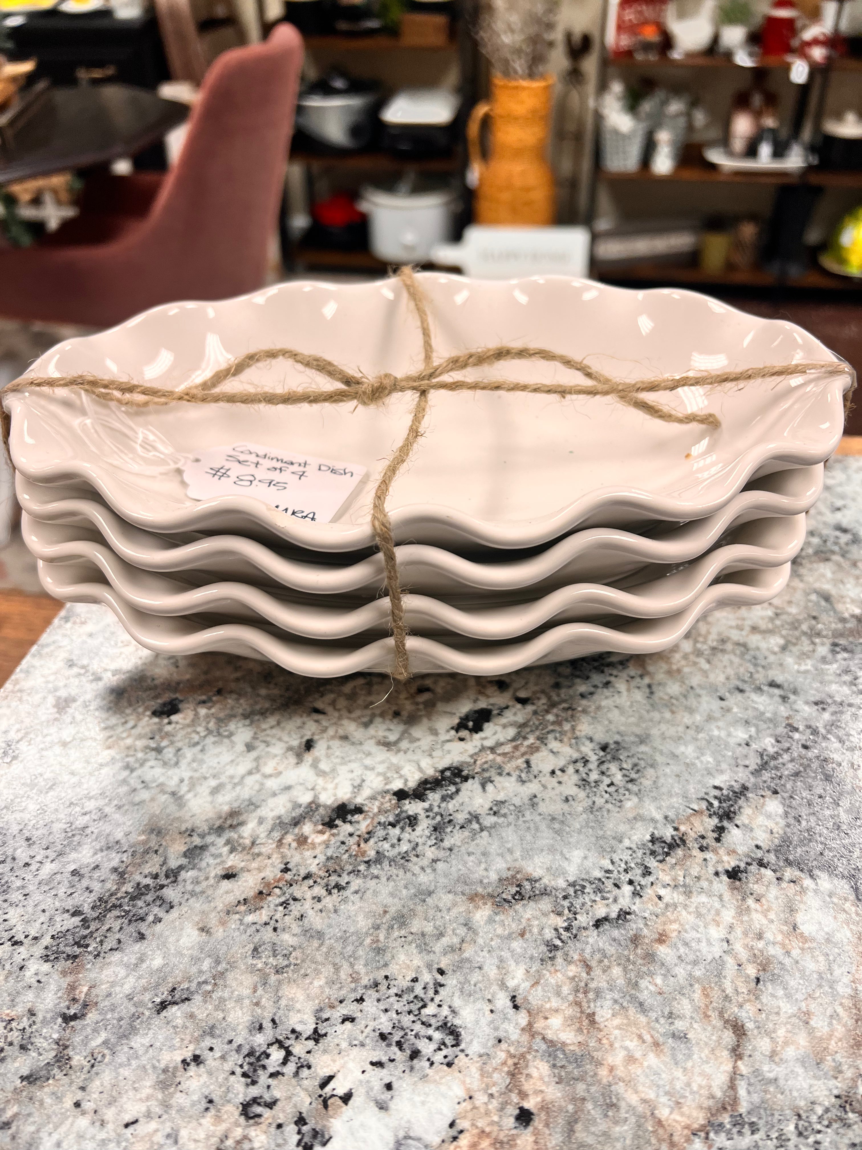 Condiment Tray Set