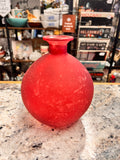 Red Vase
