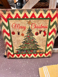 Burlap Sign