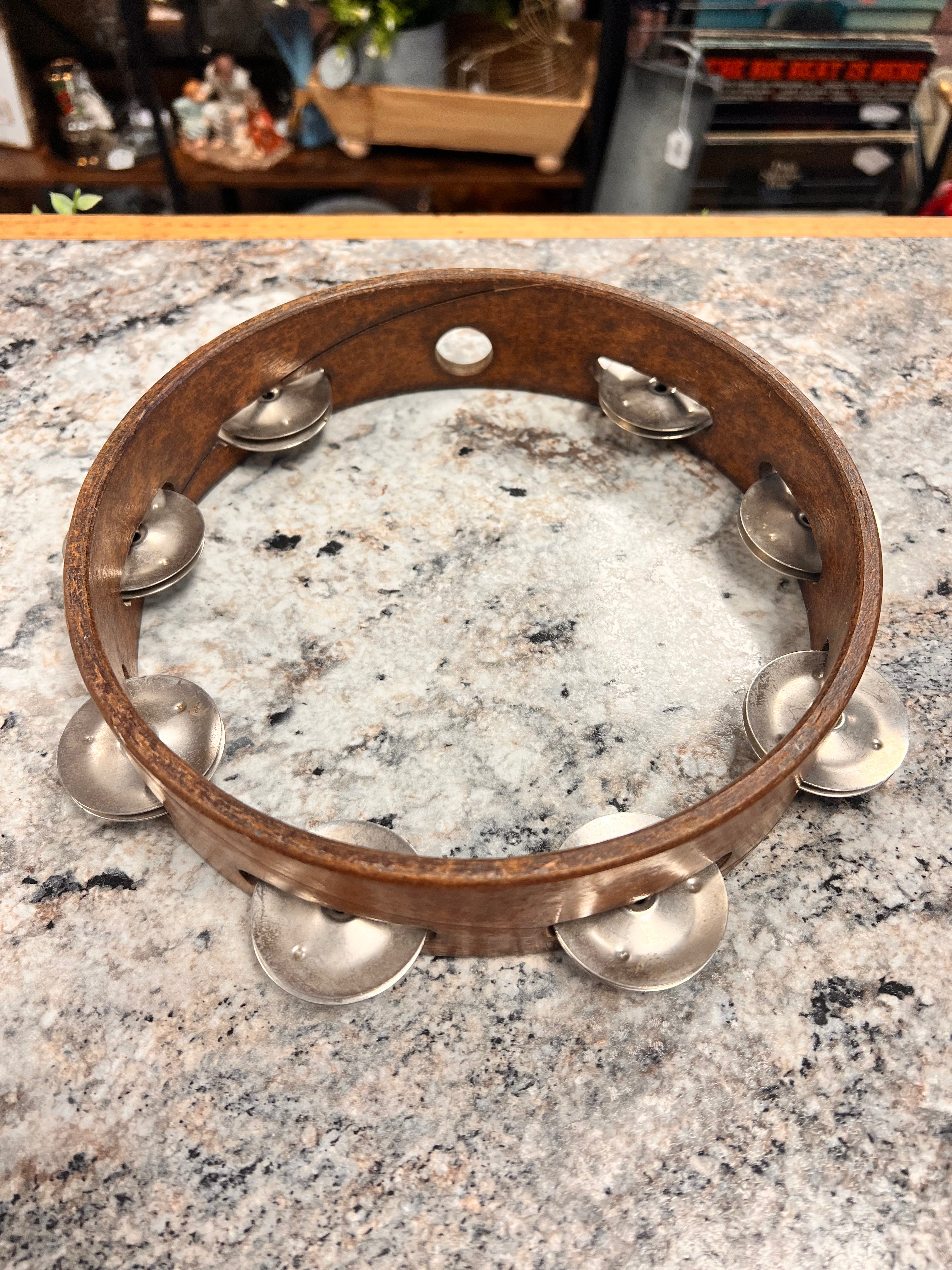 Vtg Tambourine