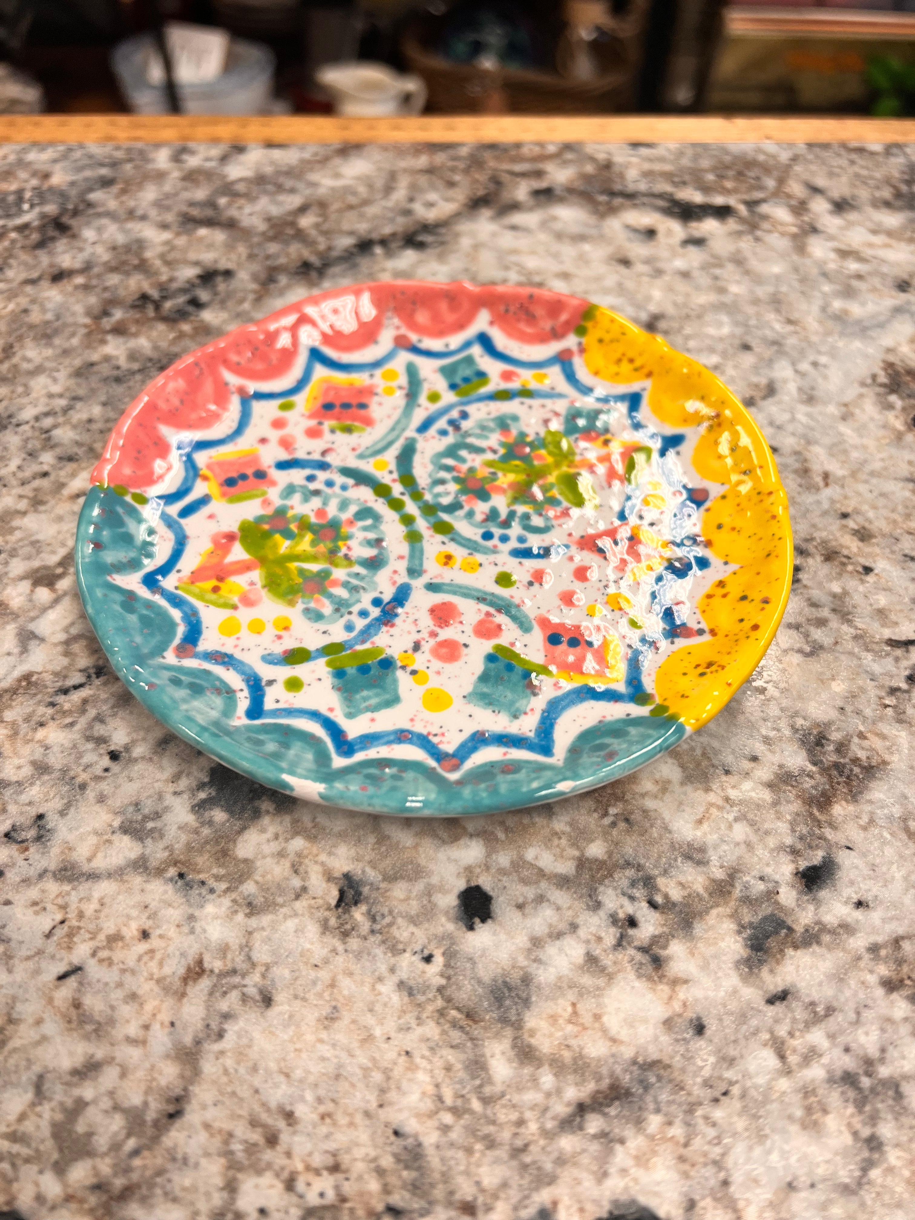 Painted Plate