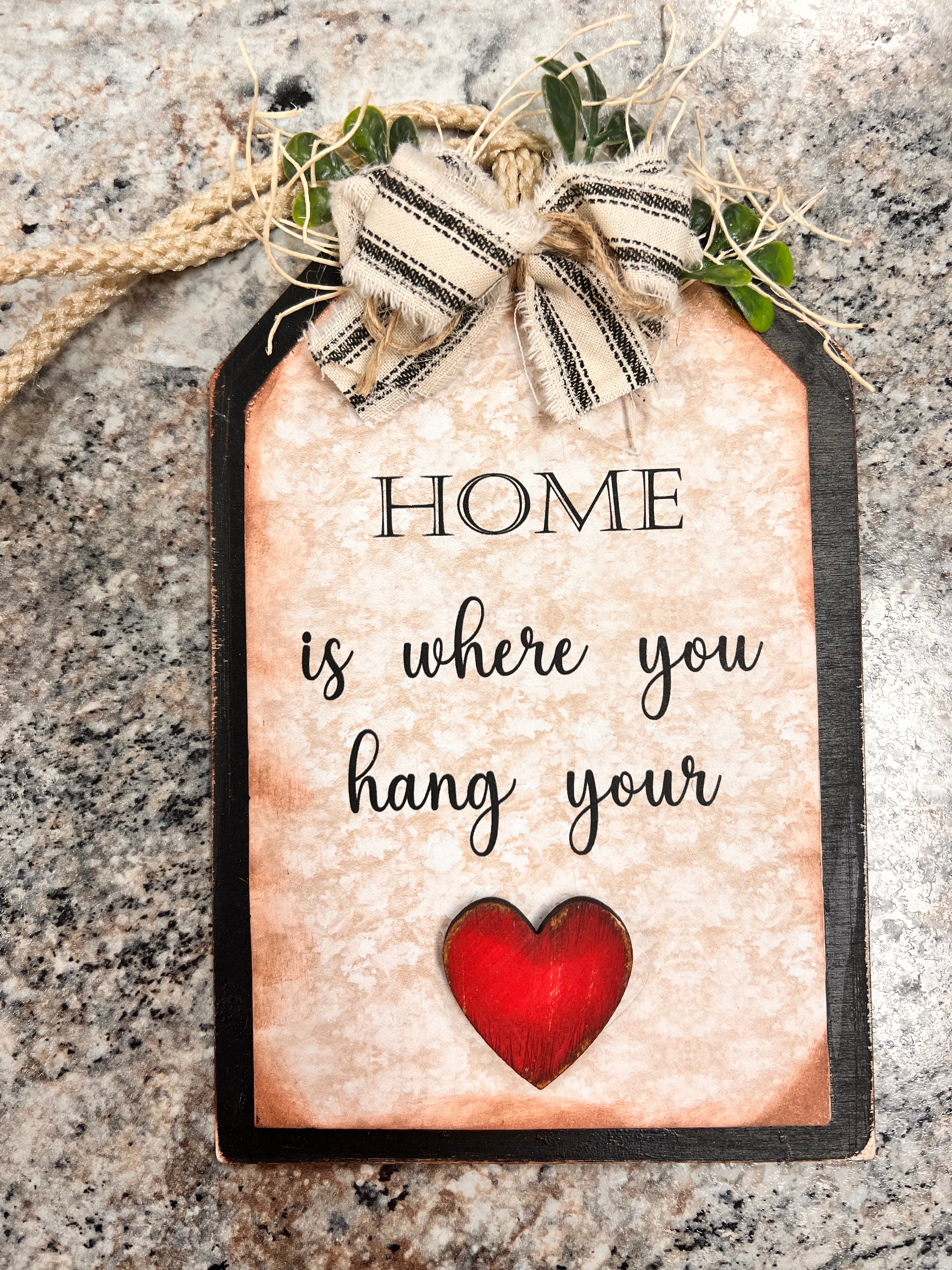Handmade Sign