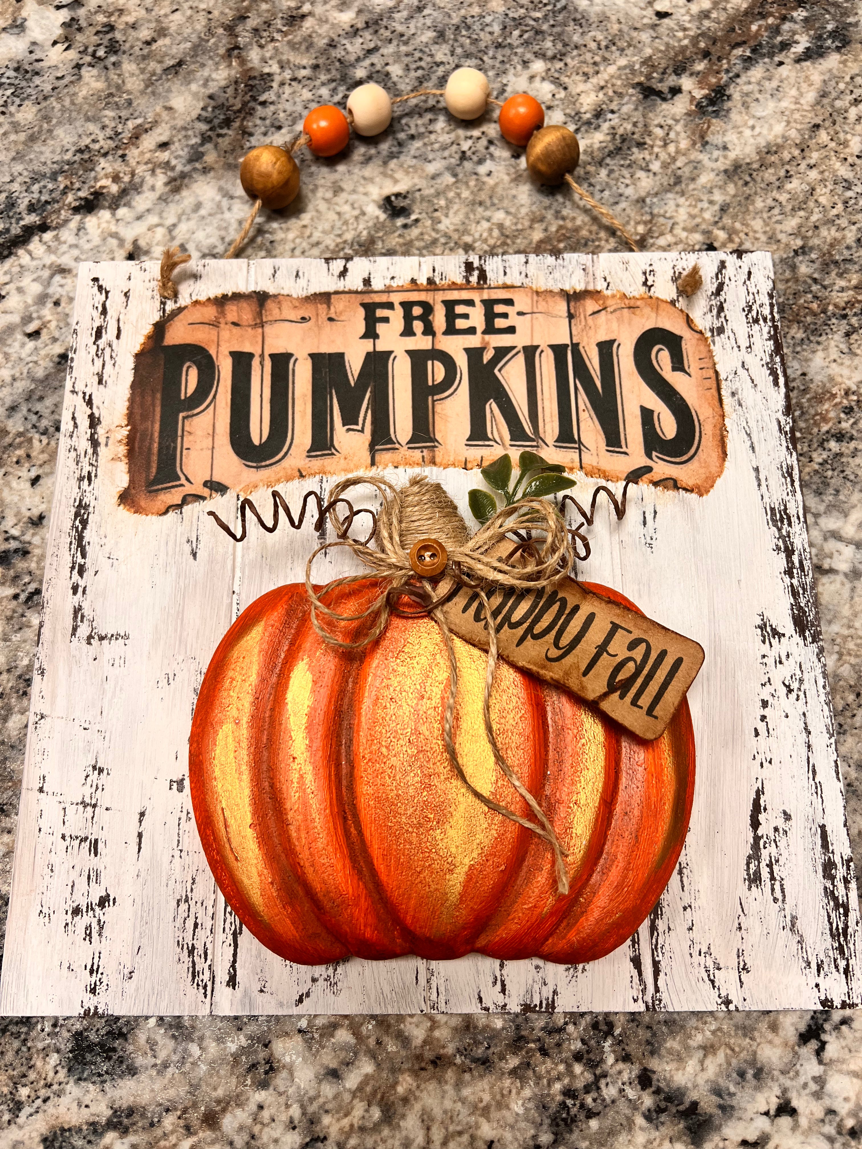 Happy Fall Sign