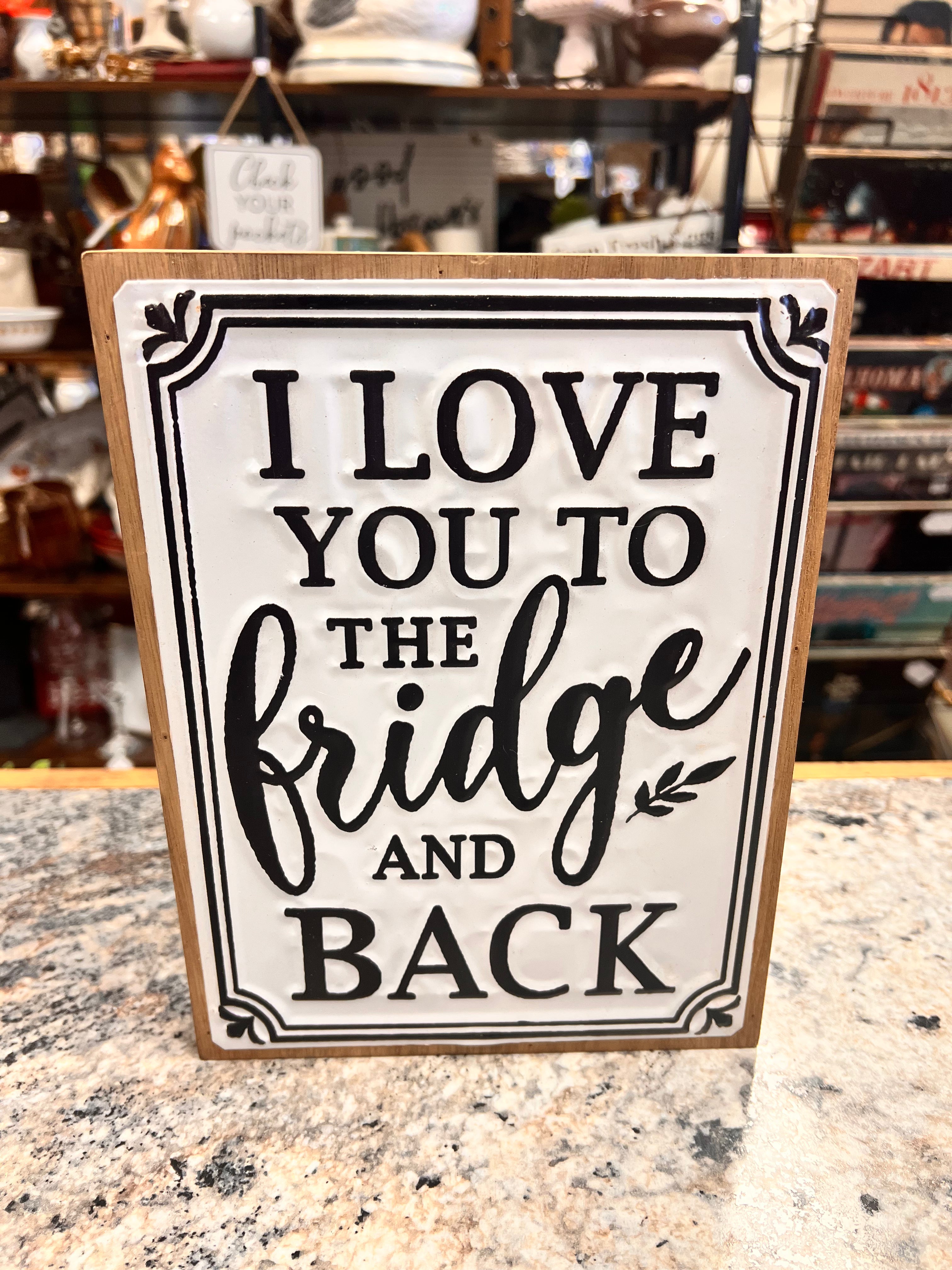 Fridge Sign