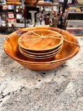 Wood Bowl Set