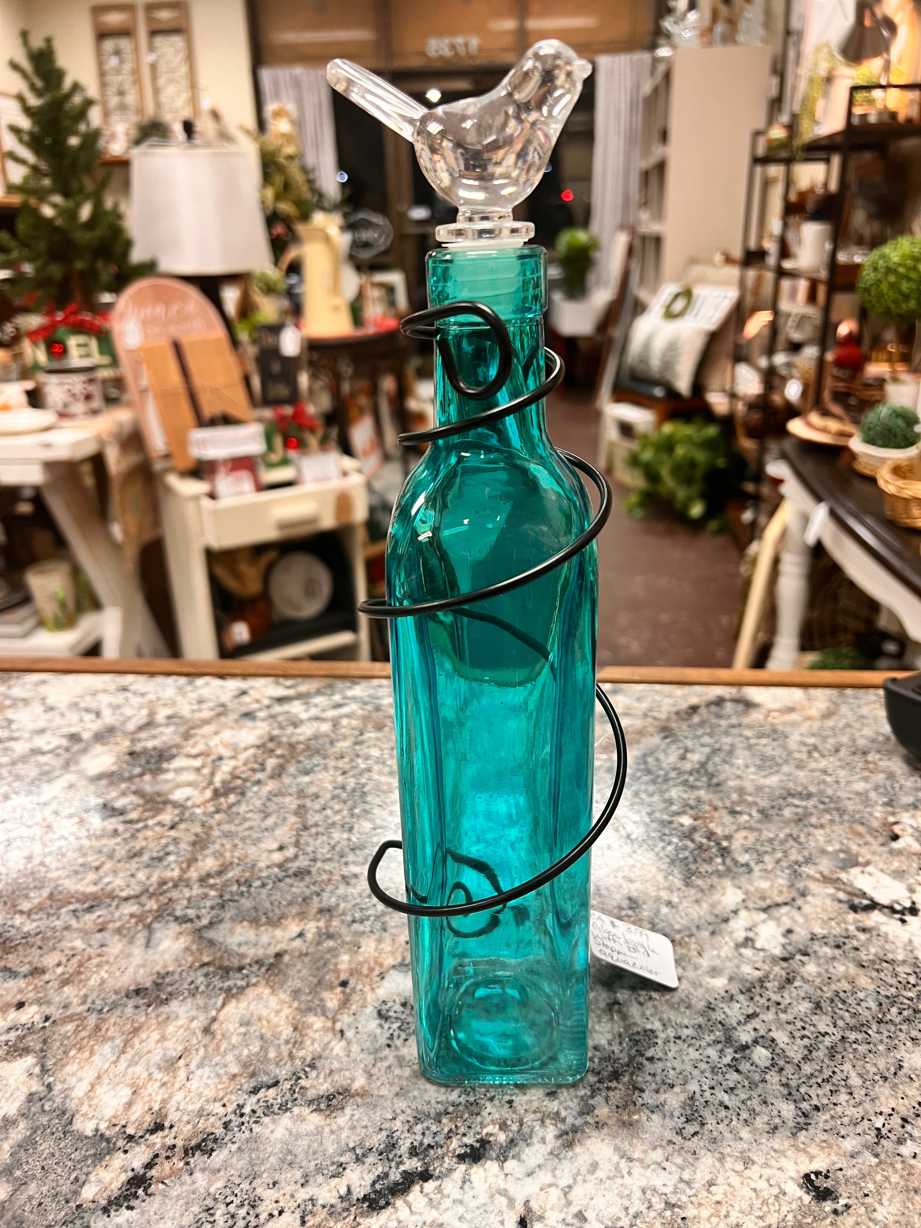 Blue Bottle Decor