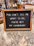 Grandbaby Sign